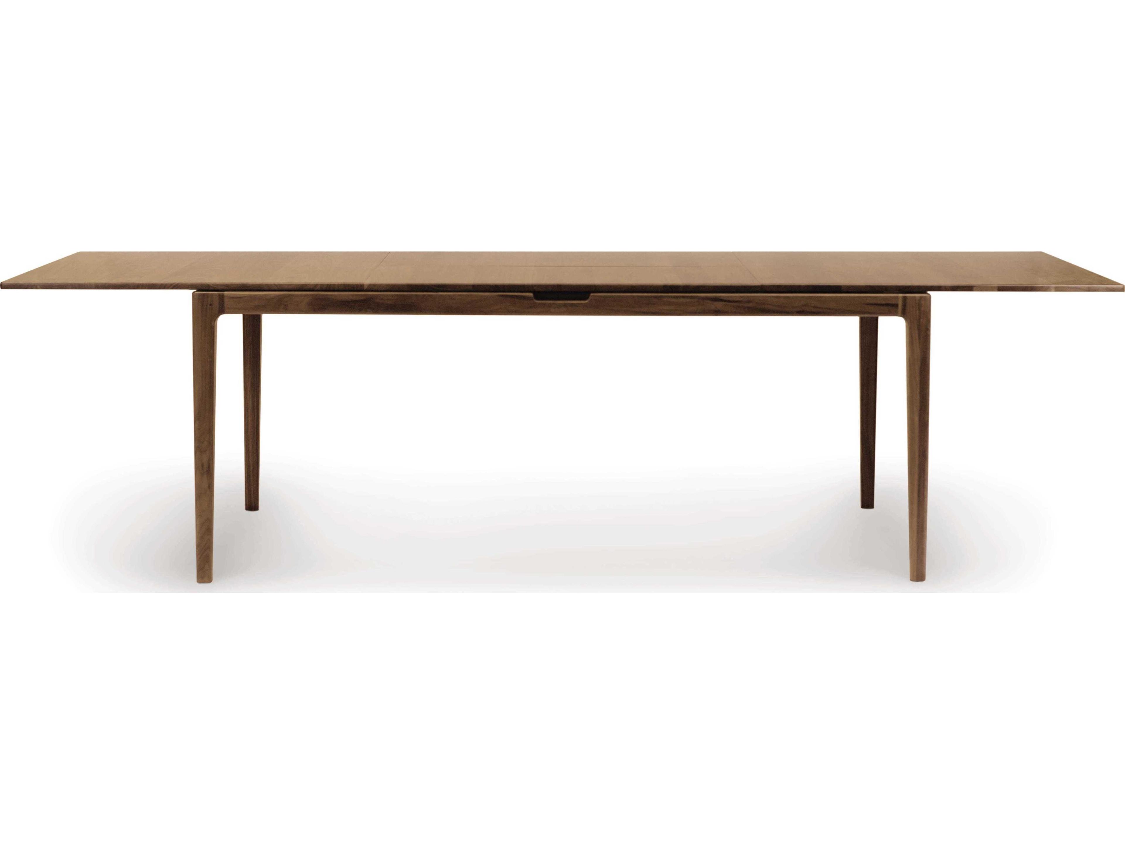 Copeland Lisse Extendable Rectangular Wood Brown Dining Table