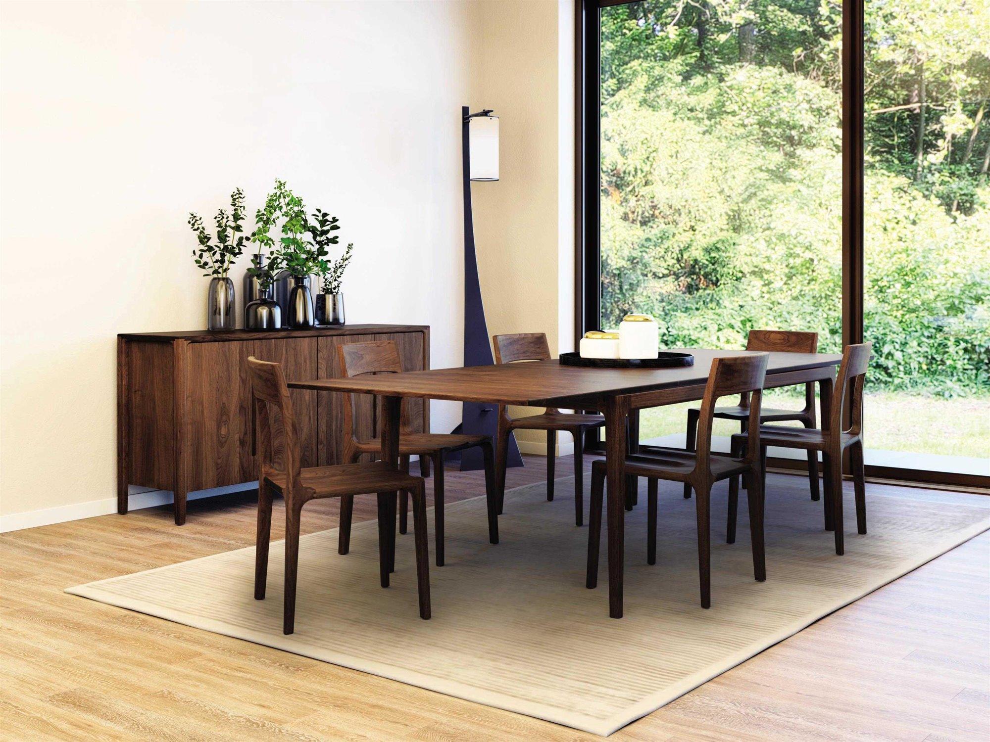 Copeland Lisse Walnut Wood Dining Room Set