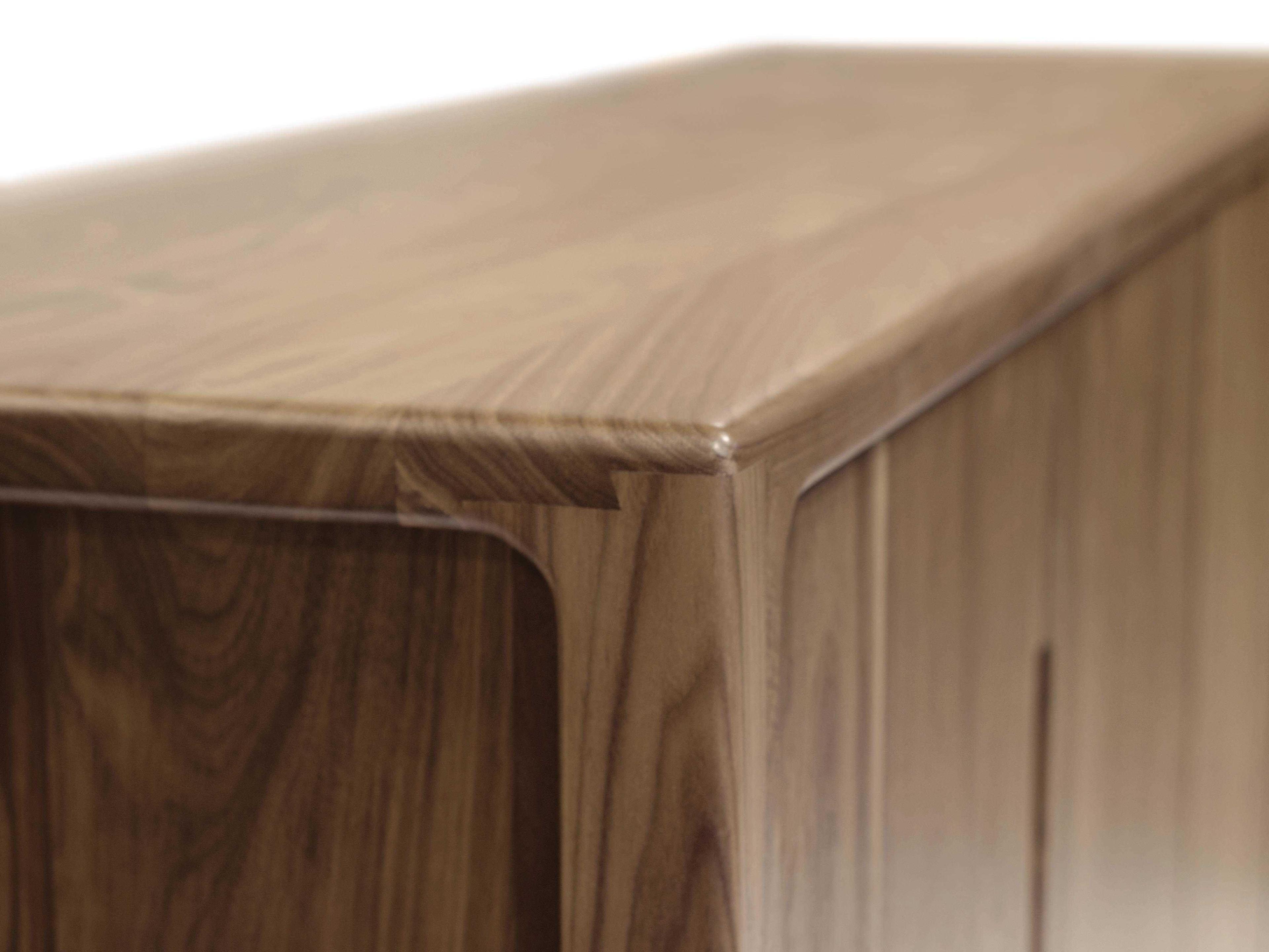 Copeland Lisse 69" Walnut Wood Brown Sideboard