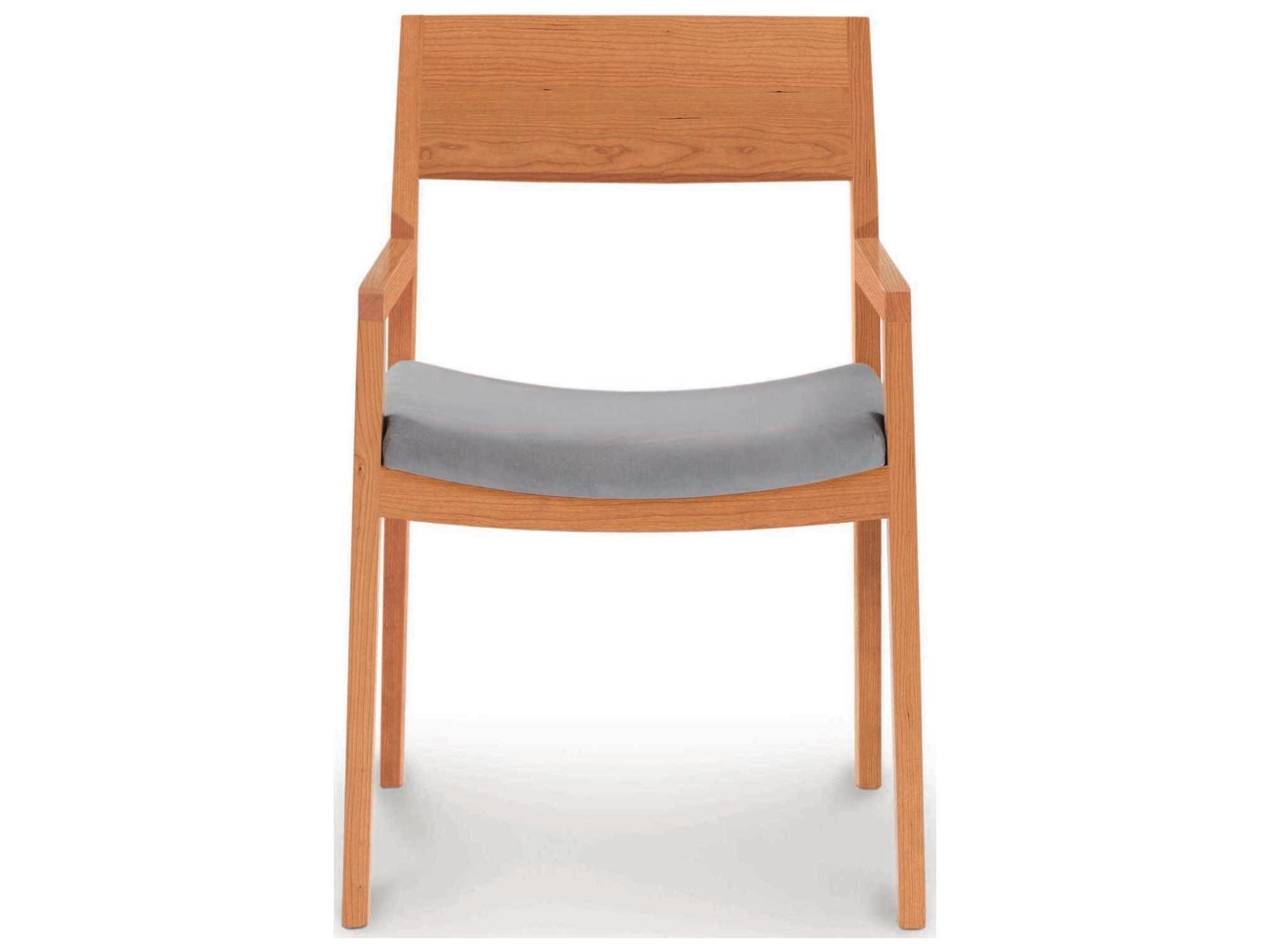 Copeland Iso Leather Upholstered Arm Dining Chair