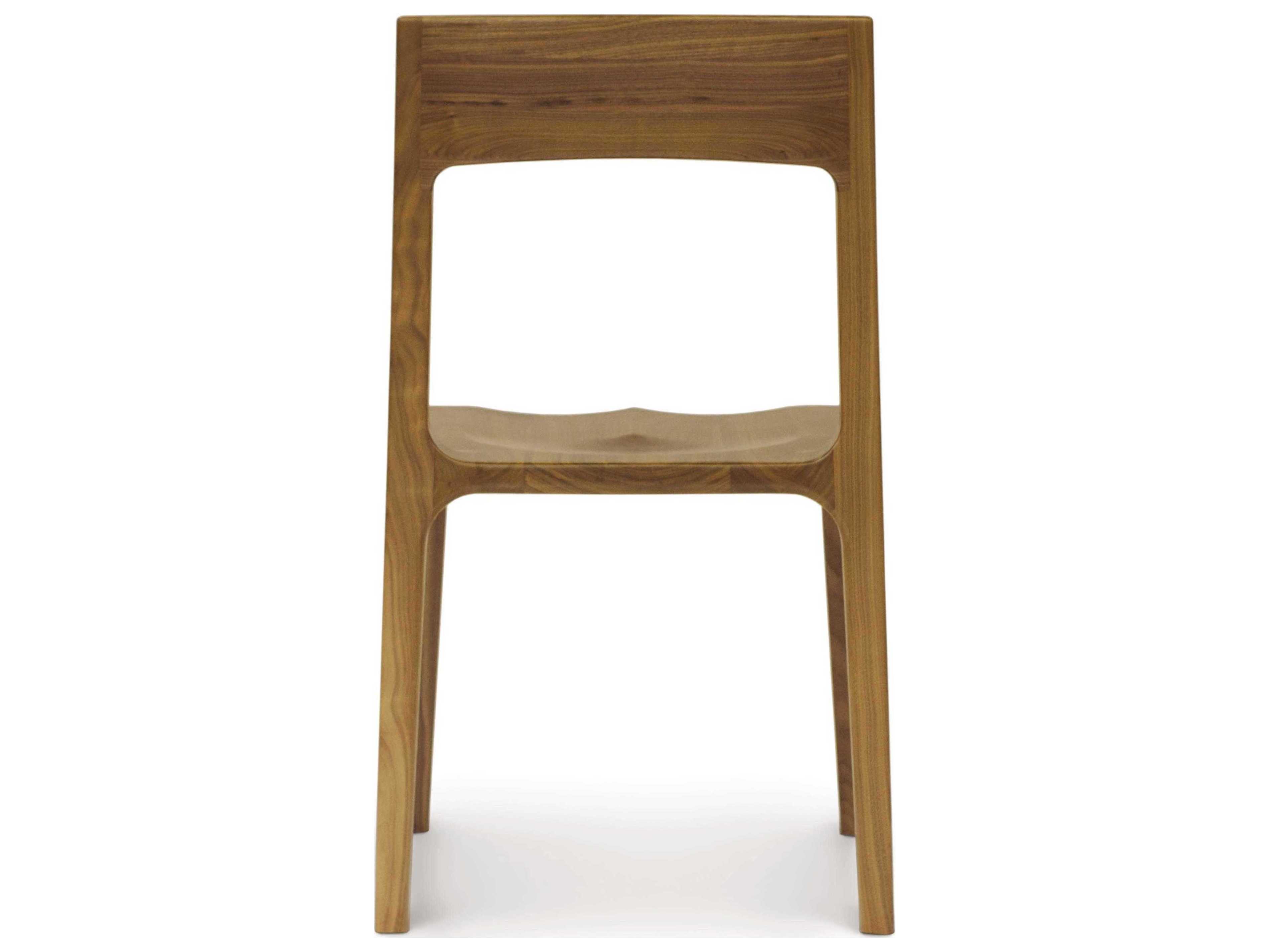 Copeland Lisse Walnut Wood Brown Side Dining Chair
