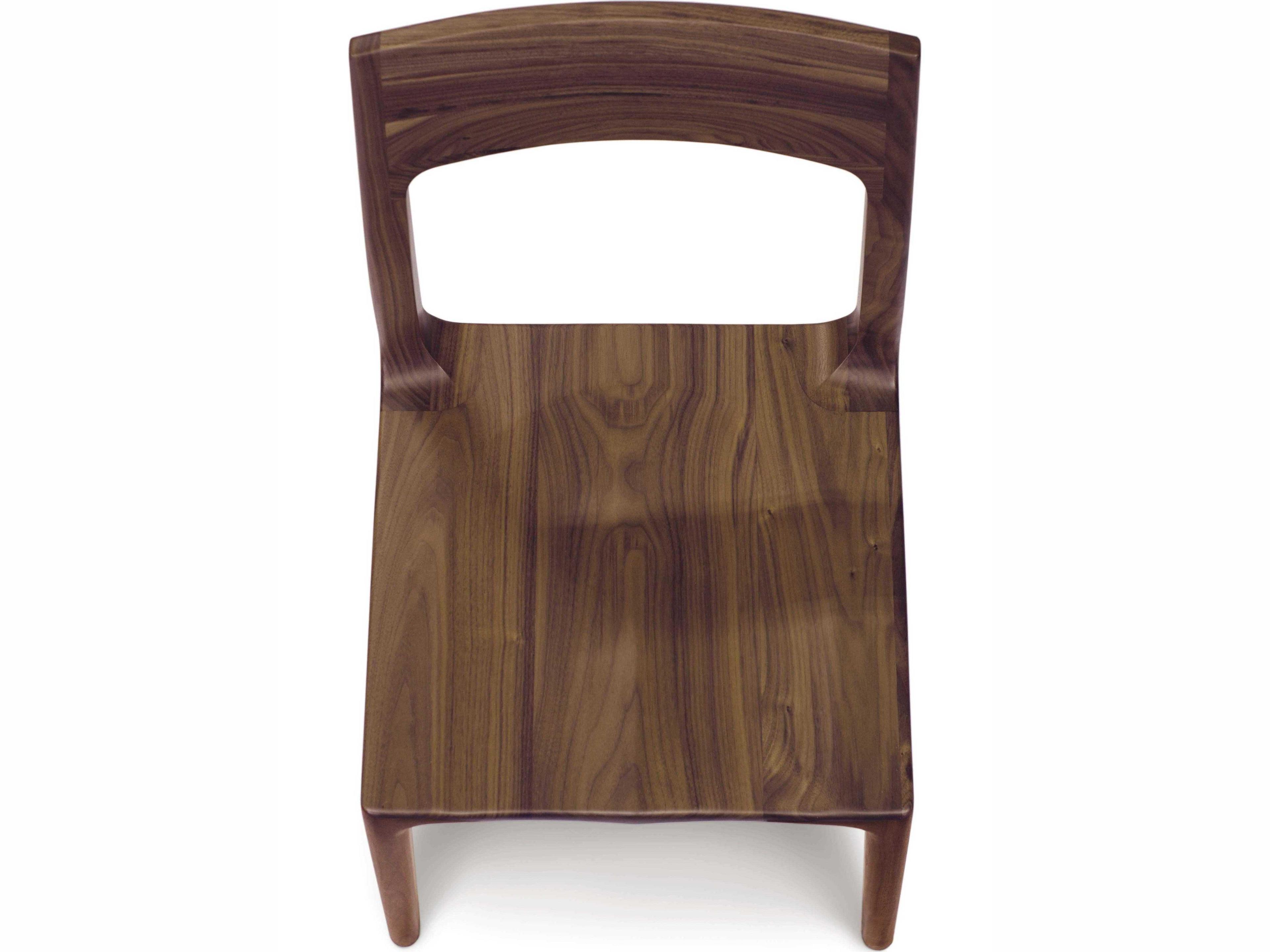 Copeland Lisse Walnut Wood Brown Side Dining Chair