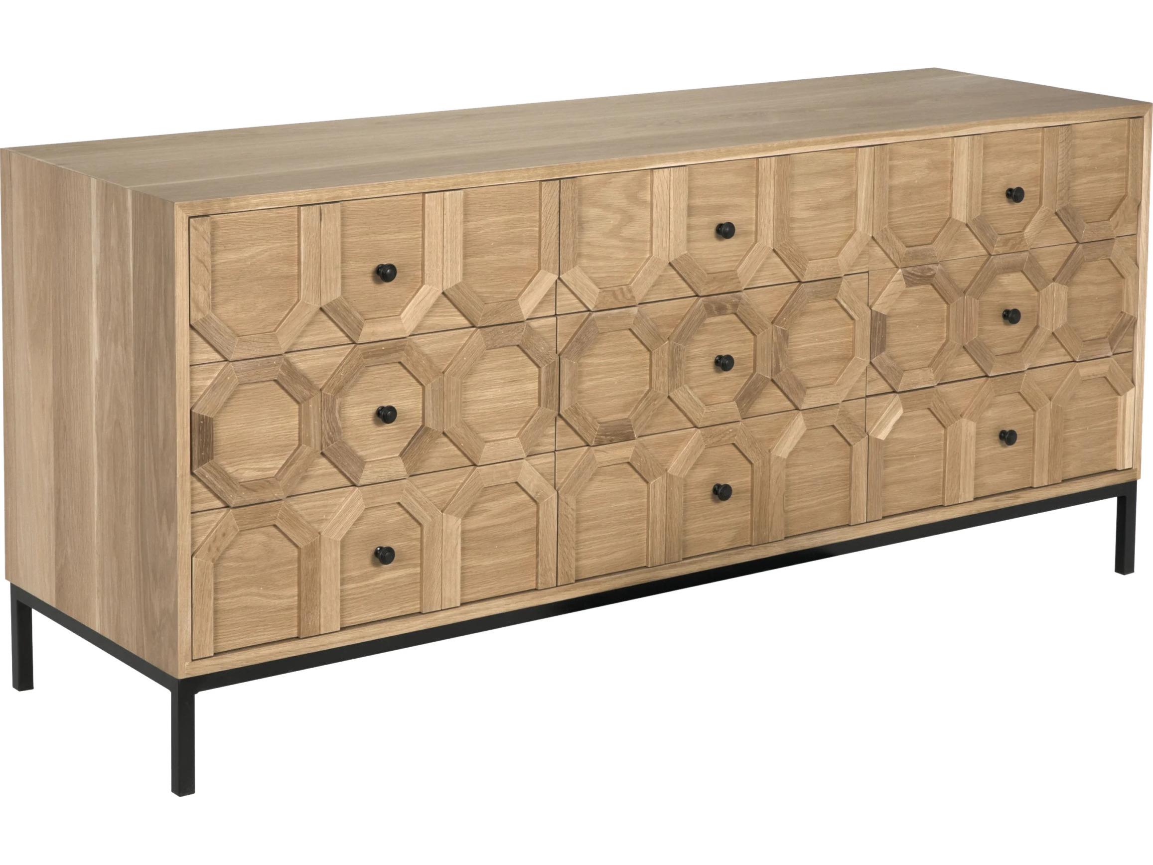 CFC Hadley 74" Oak Wood Natural Sideboard