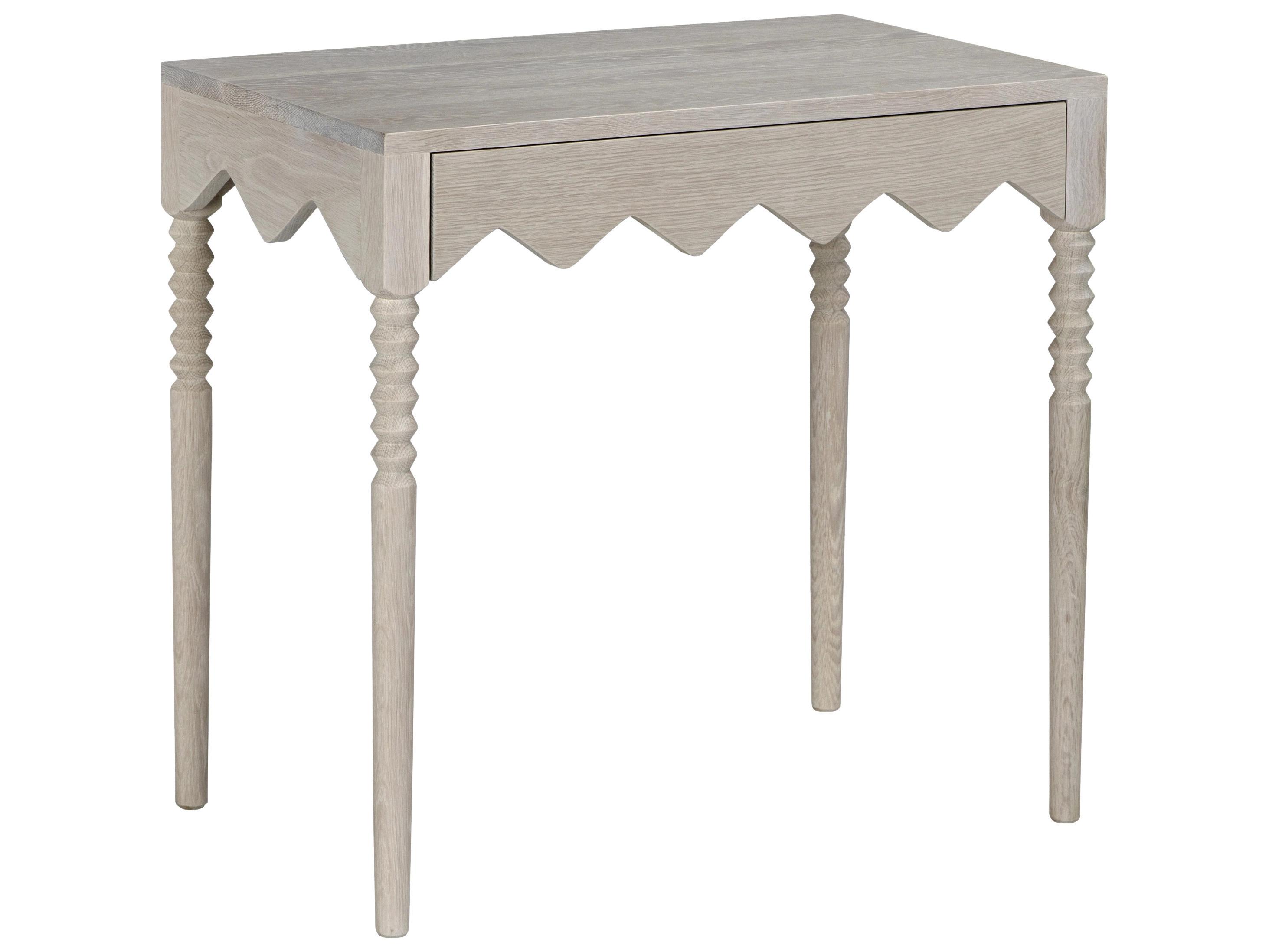 CFC Lulu Rectangular Wood Natural Oak End Table