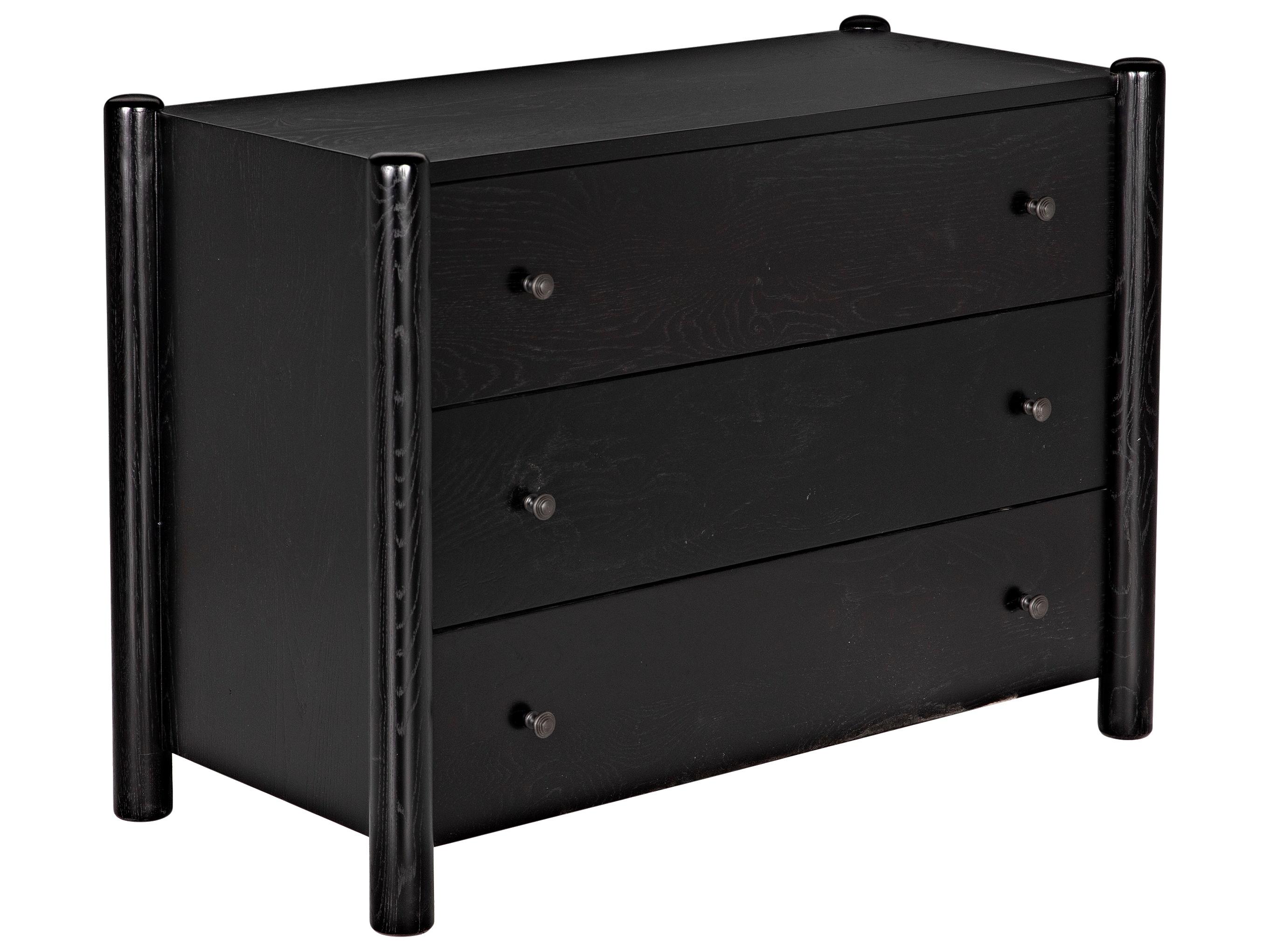 CFC Dillon 6-Drawers Oak Wood Double Dresser