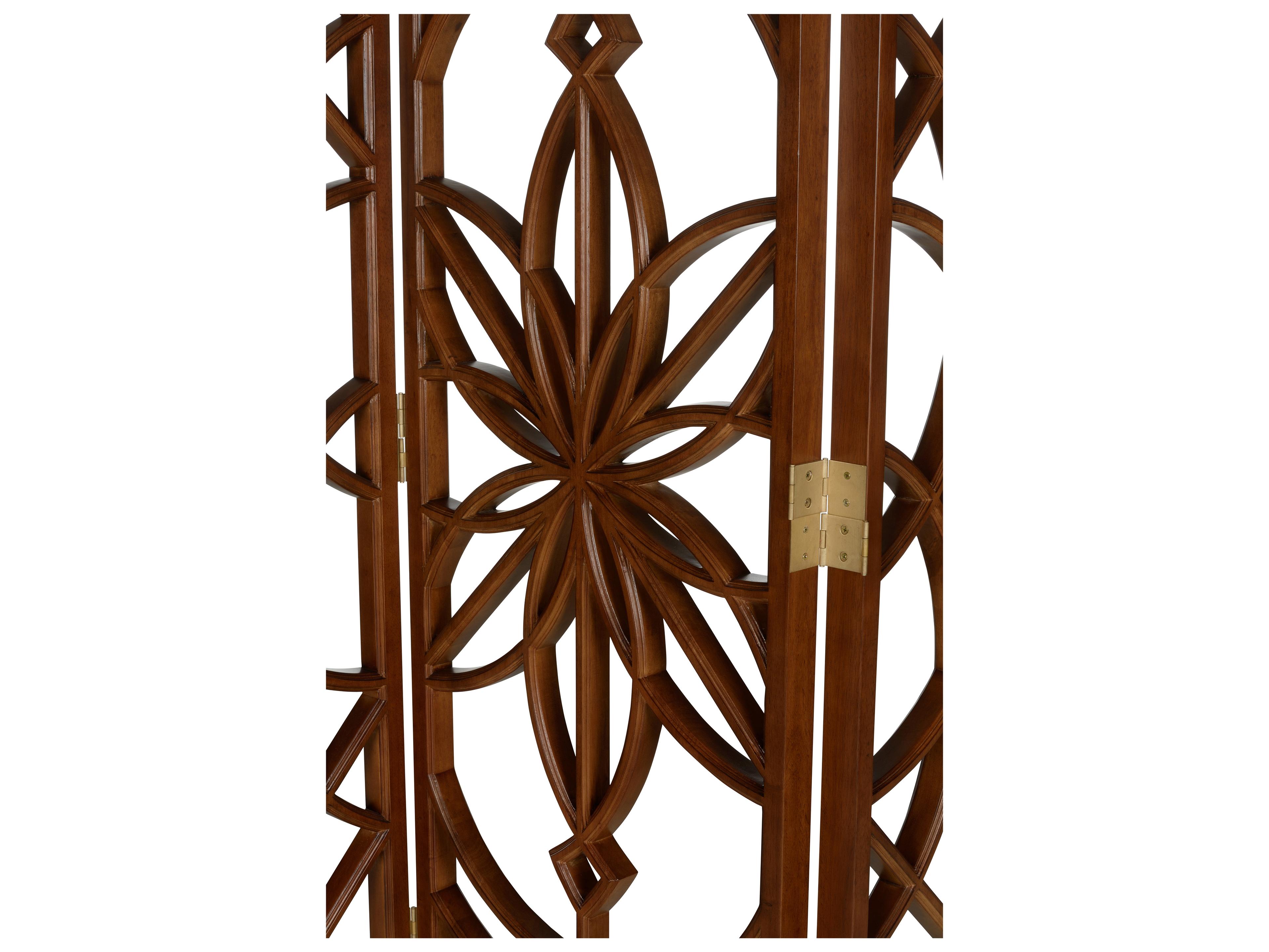 Chelsea House Lisa Kahn Tree of Life Brown 3 Panel Room Divider