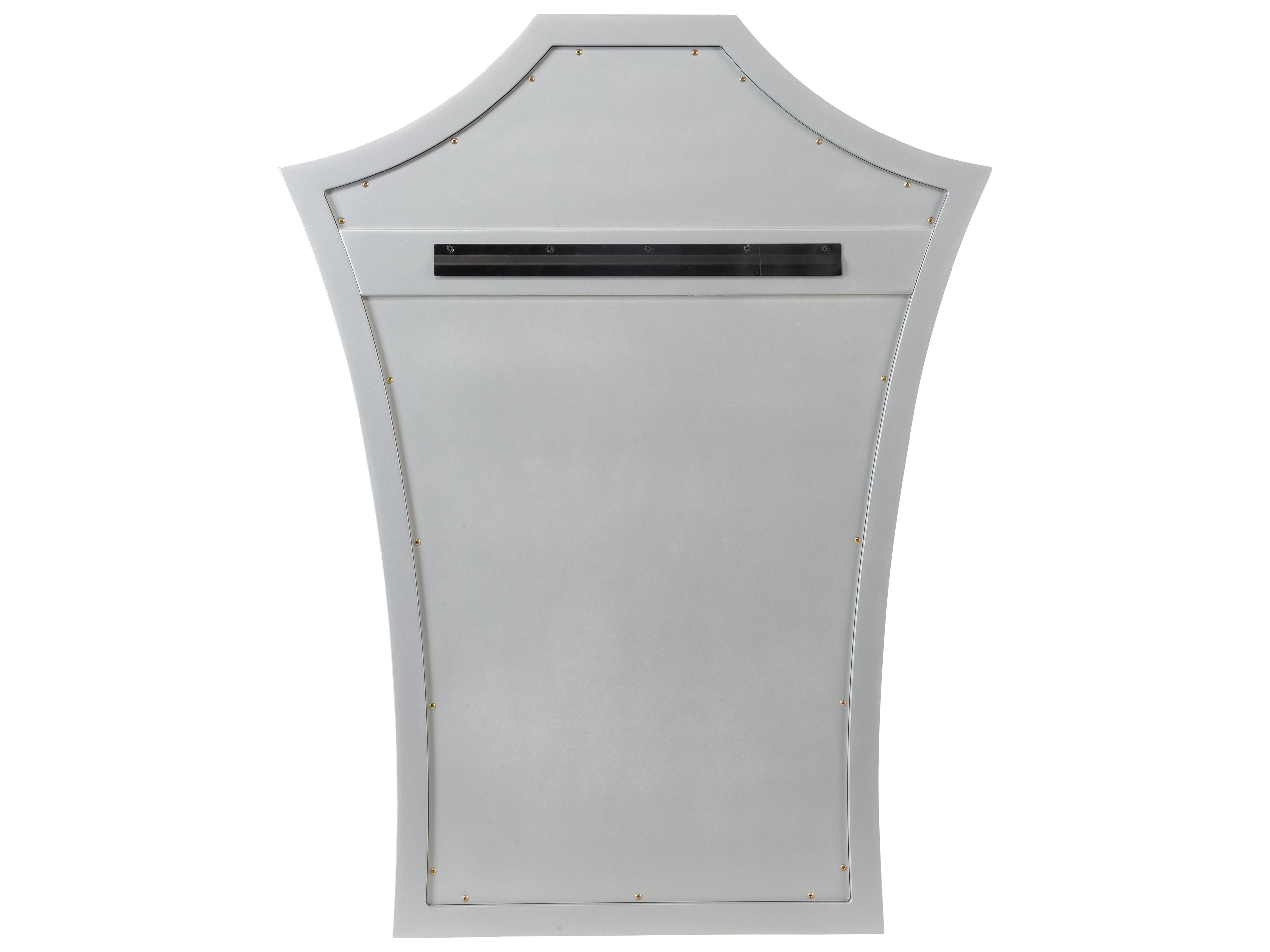 Chelsea House Elizabeth Wicker Serafina Silver Wall Mirror