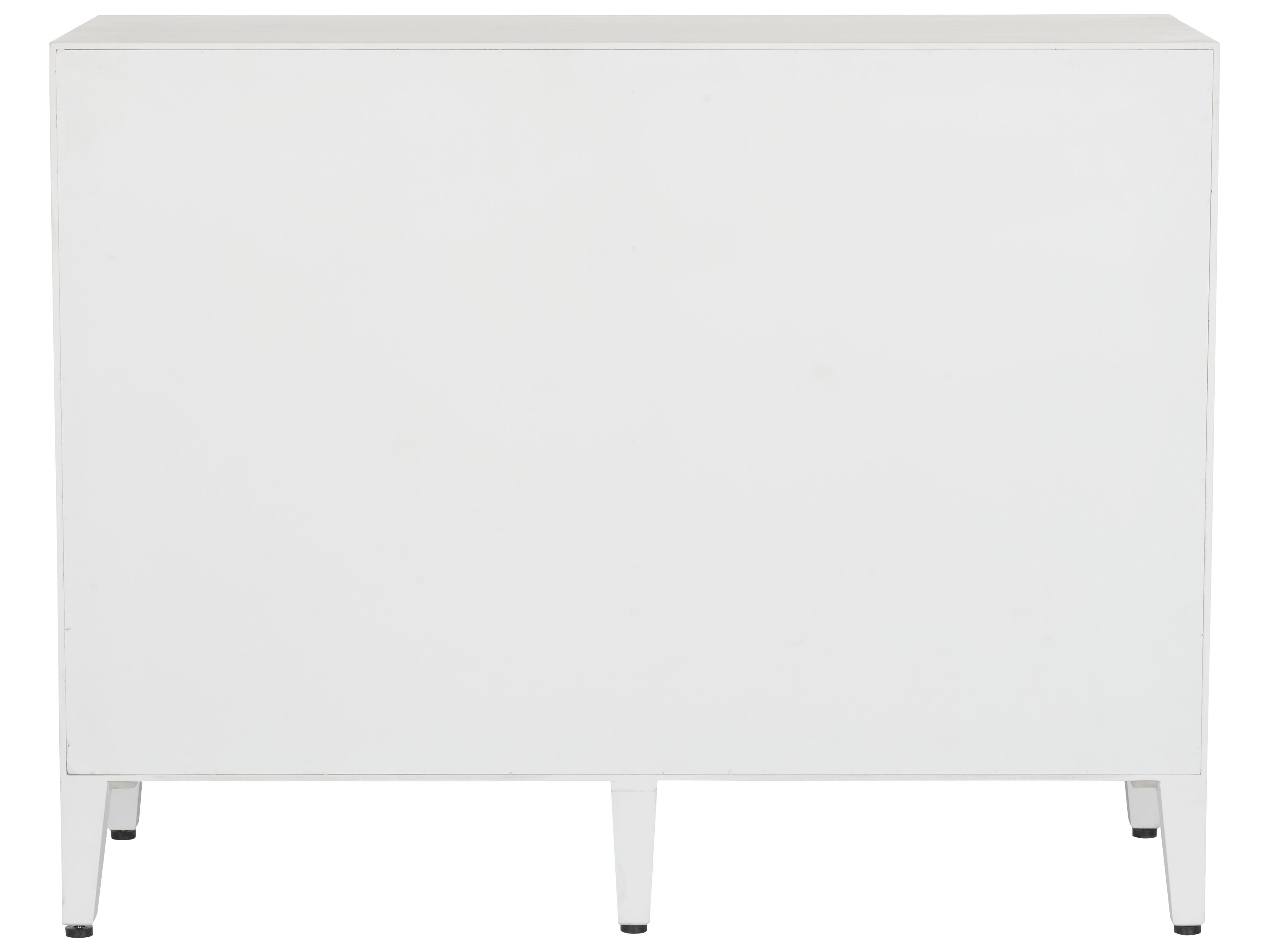 Chelsea House Elizabeth Wicker White Cream Accent Chest