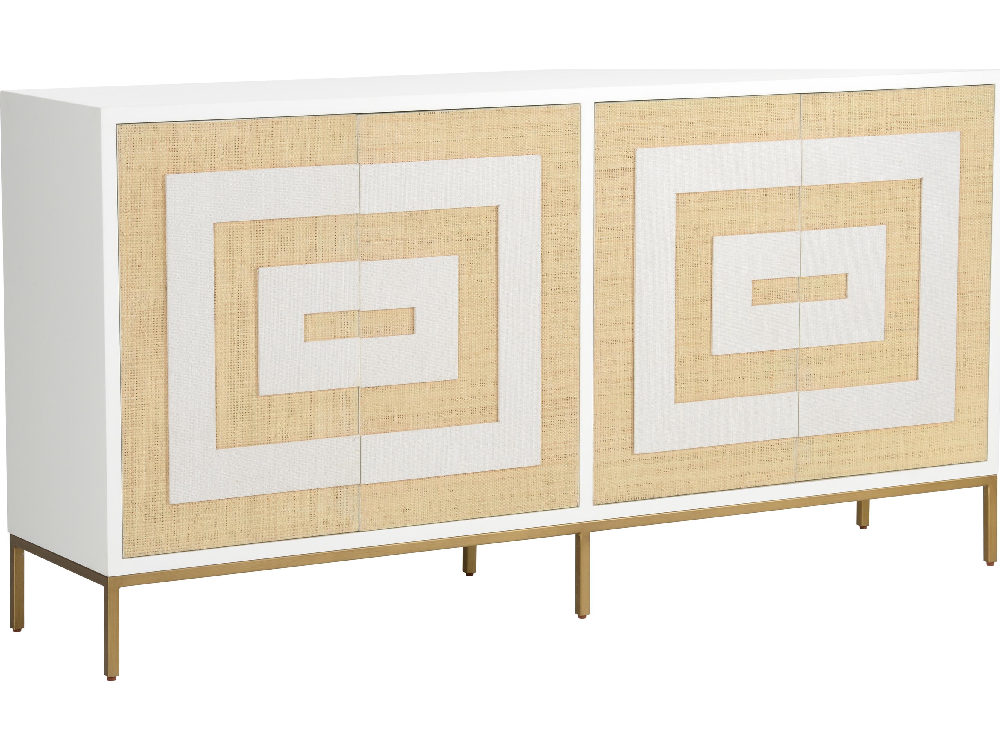 Chelsea House Bill Cain White Cream Accent Chest