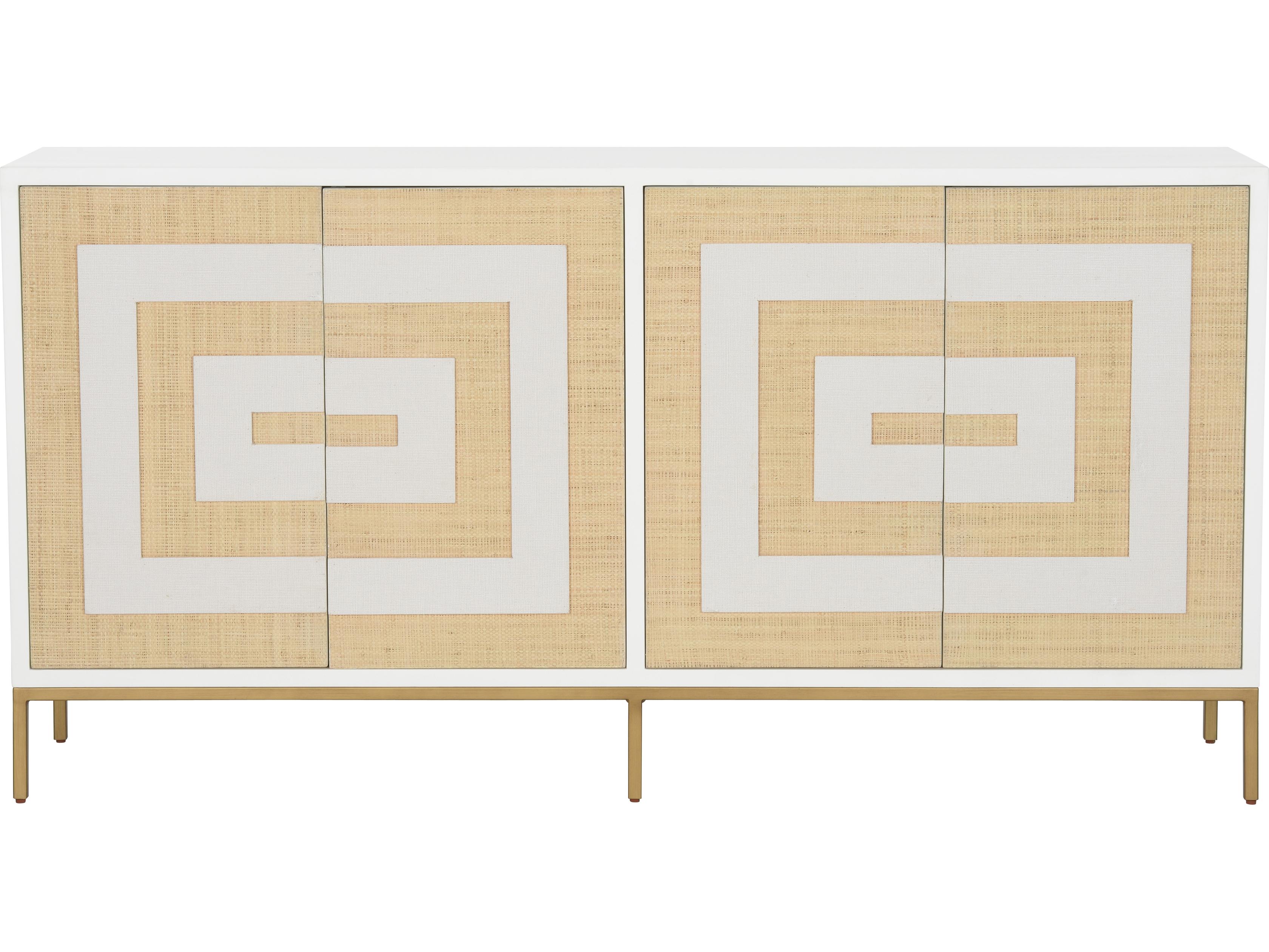 Chelsea House Bill Cain White Cream Accent Chest