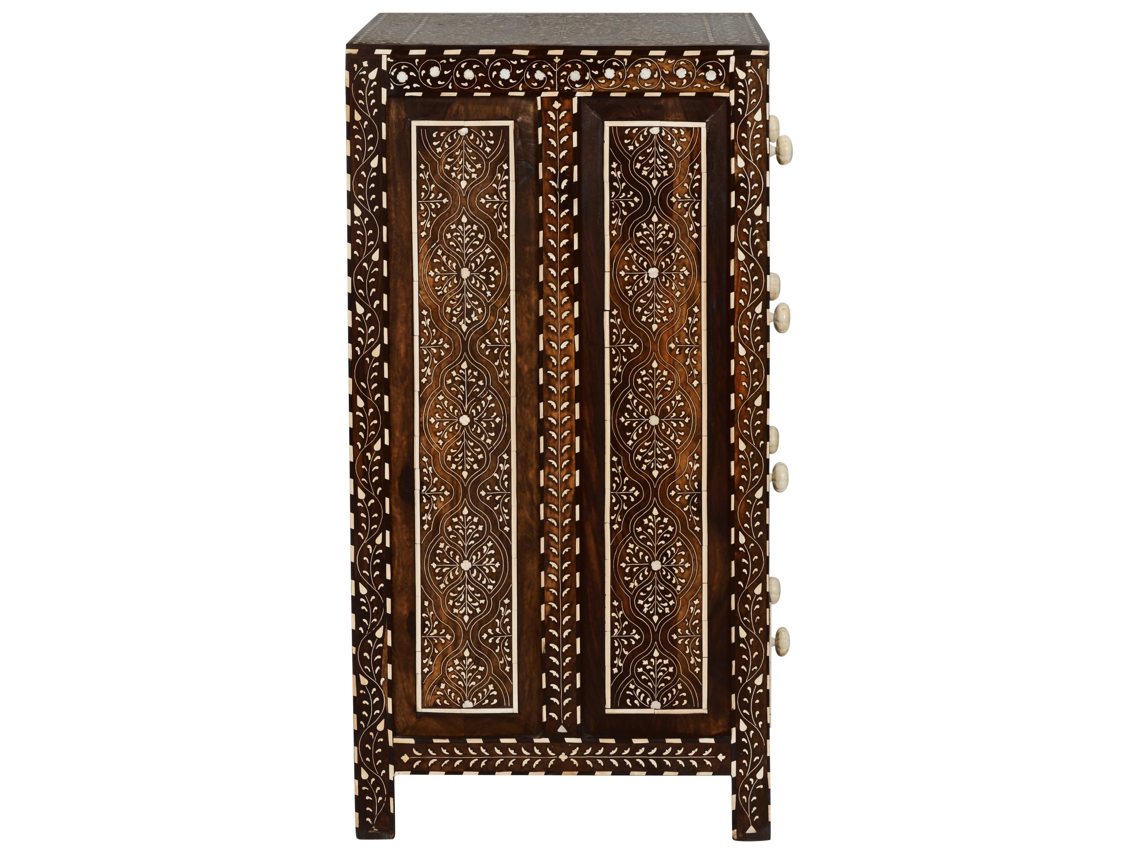 Chelsea House Misc Brown White Cream Accent Chest