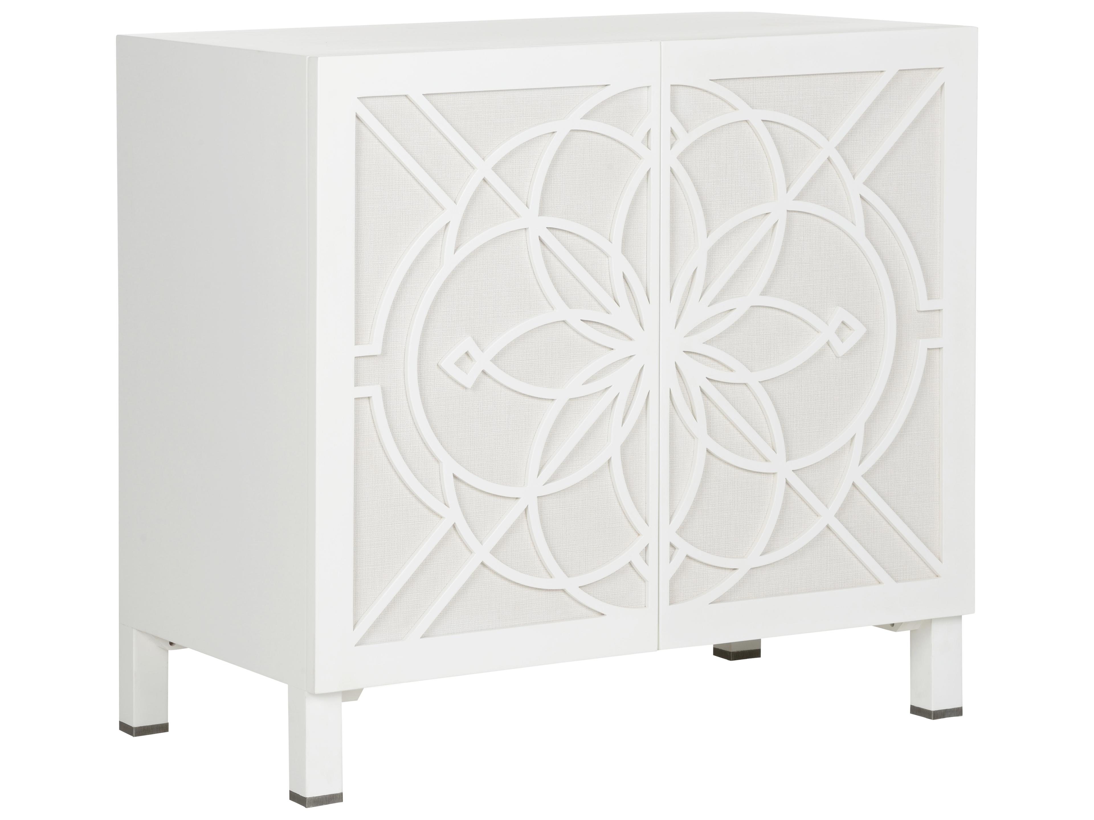 Chelsea House Lisa Kahn White Cream Accent Chest