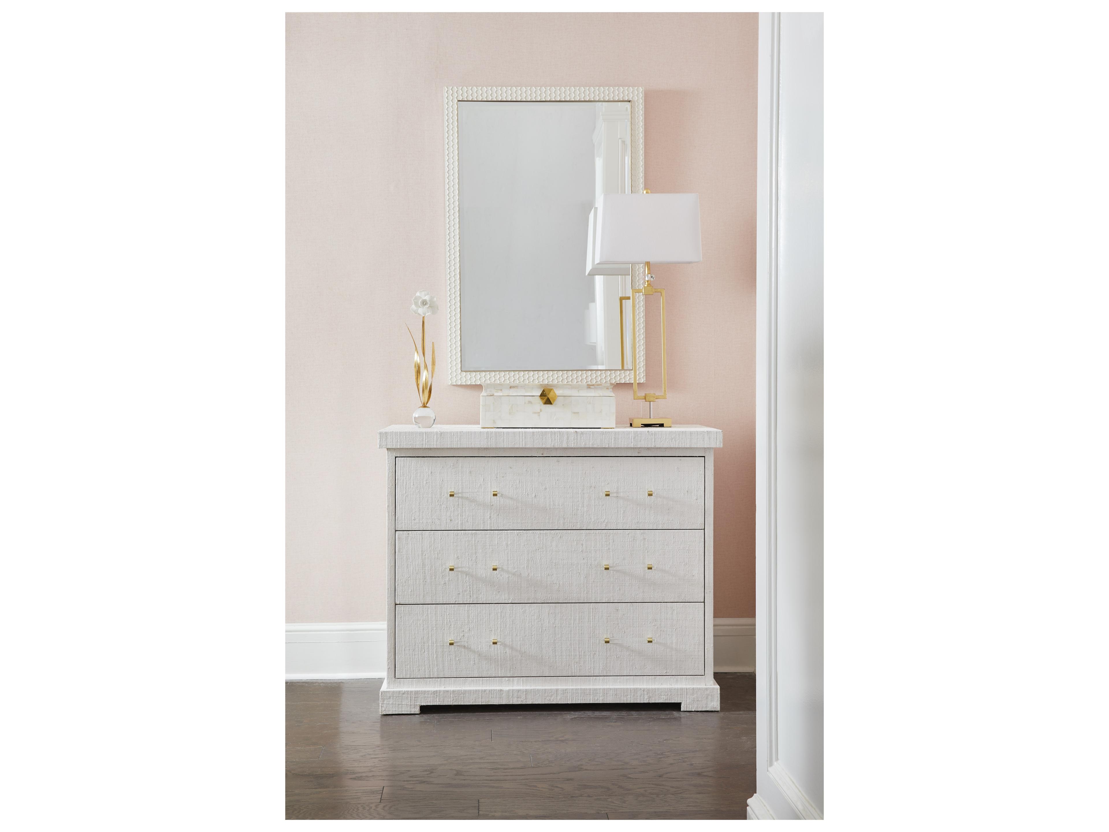 Chelsea House Elizabeth Wicker Arabelle White Cream Jewelry Box