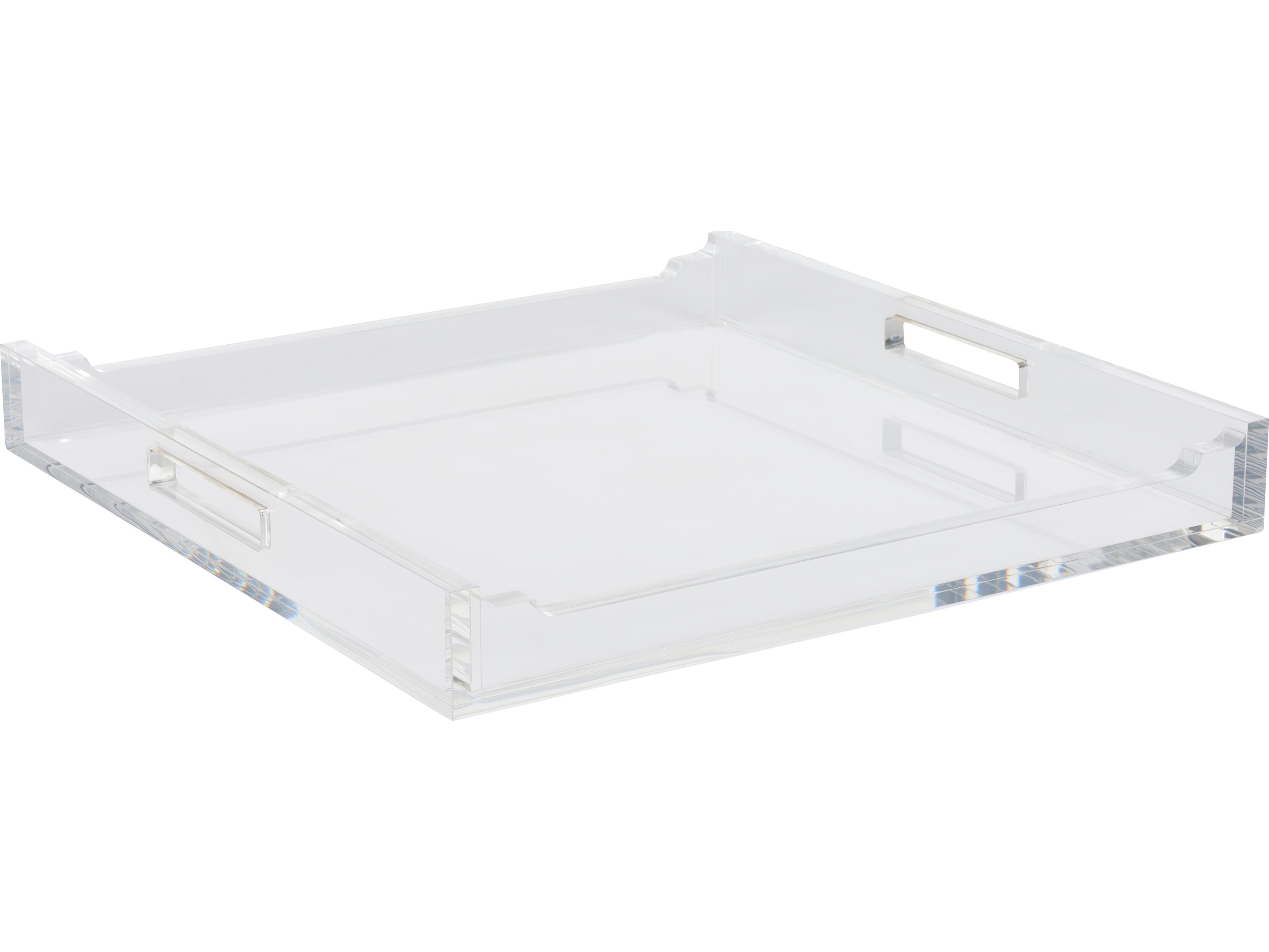 Chelsea House Jamie Merida Hanson Clear Serving Tray