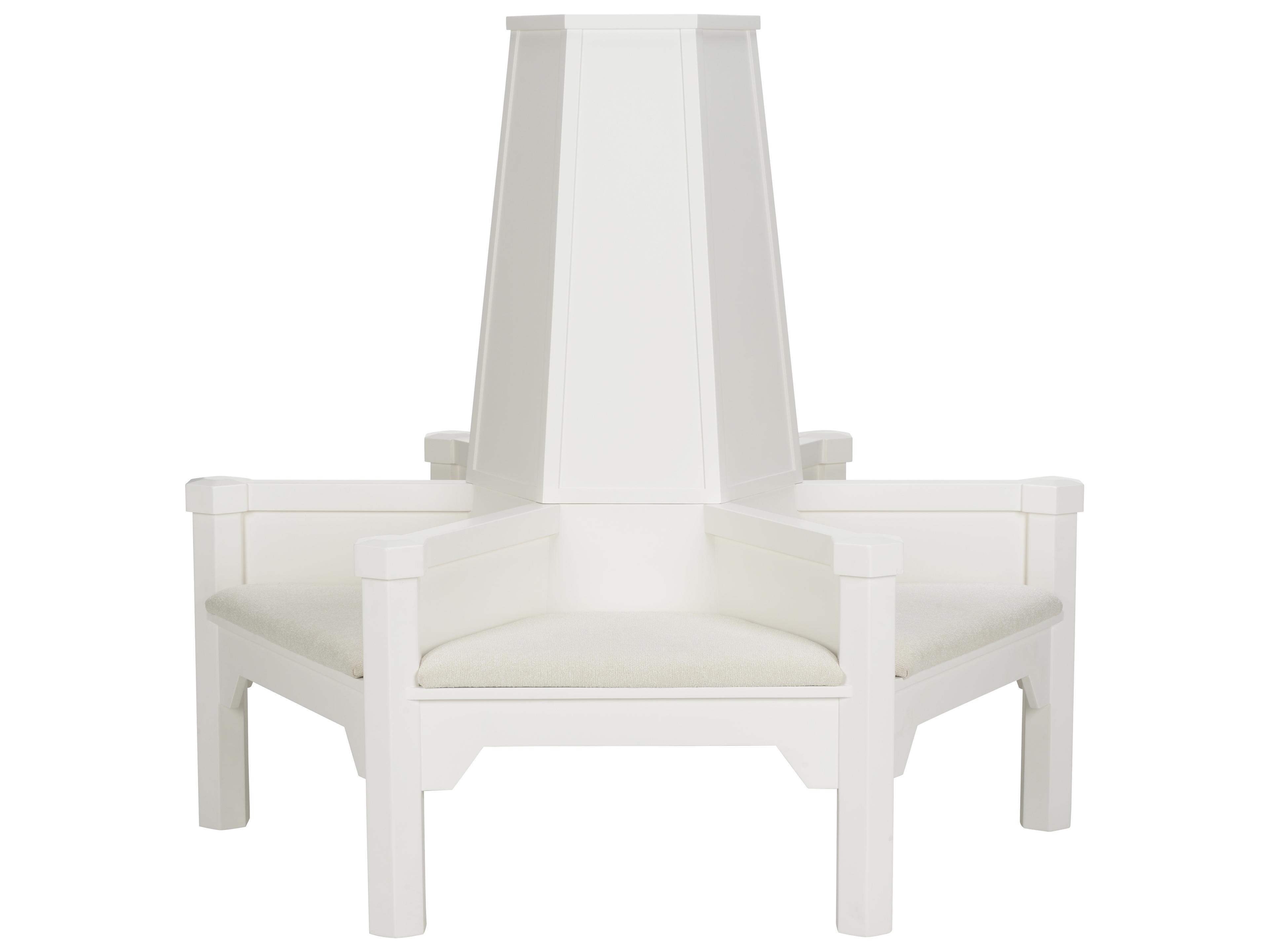 Chelsea House Misc White Accent Chair