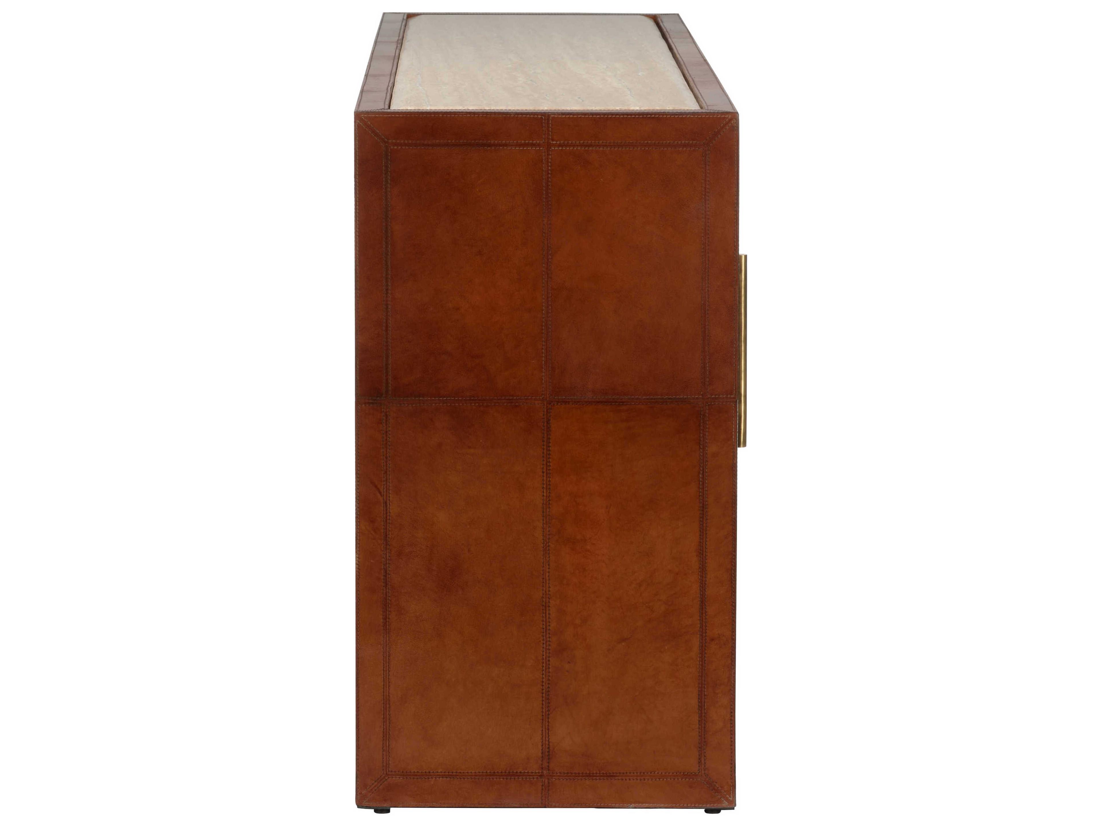 Chelsea House 72" Cognac Natural Brown Santino Sideboard