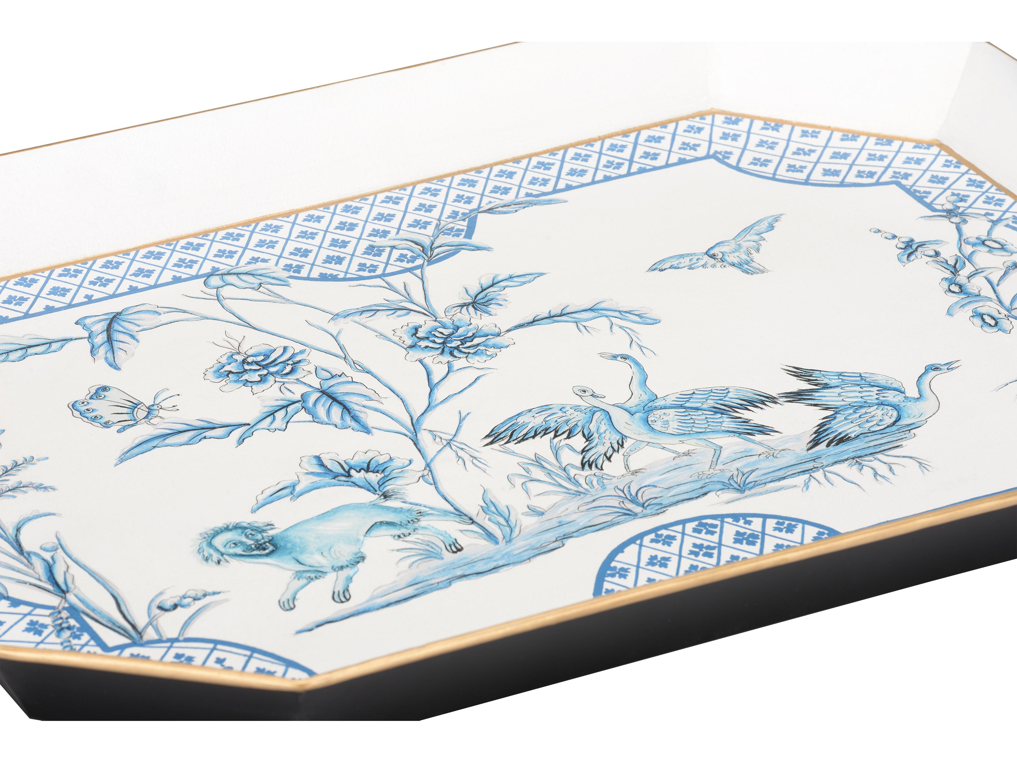 Chelsea House Jamie Merida Hand Painted Serving Tray