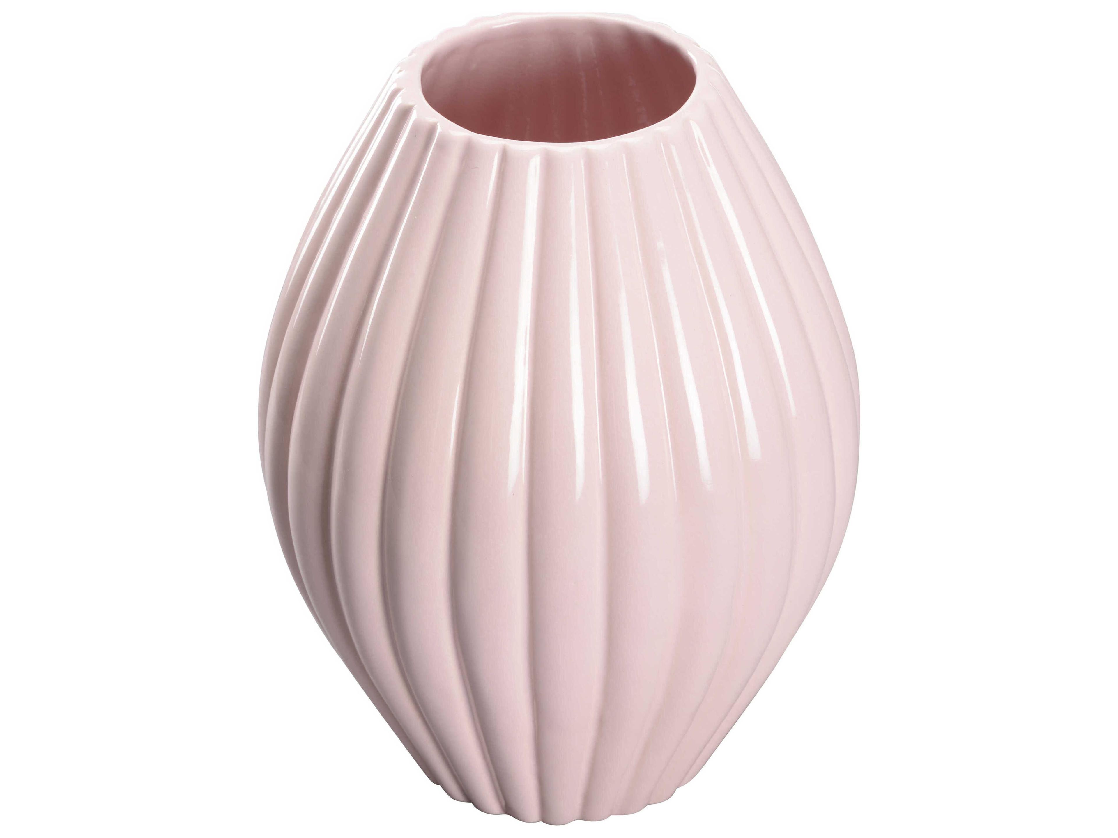 Chelsea House Elizabeth Wicker Pink Aubrey Vase