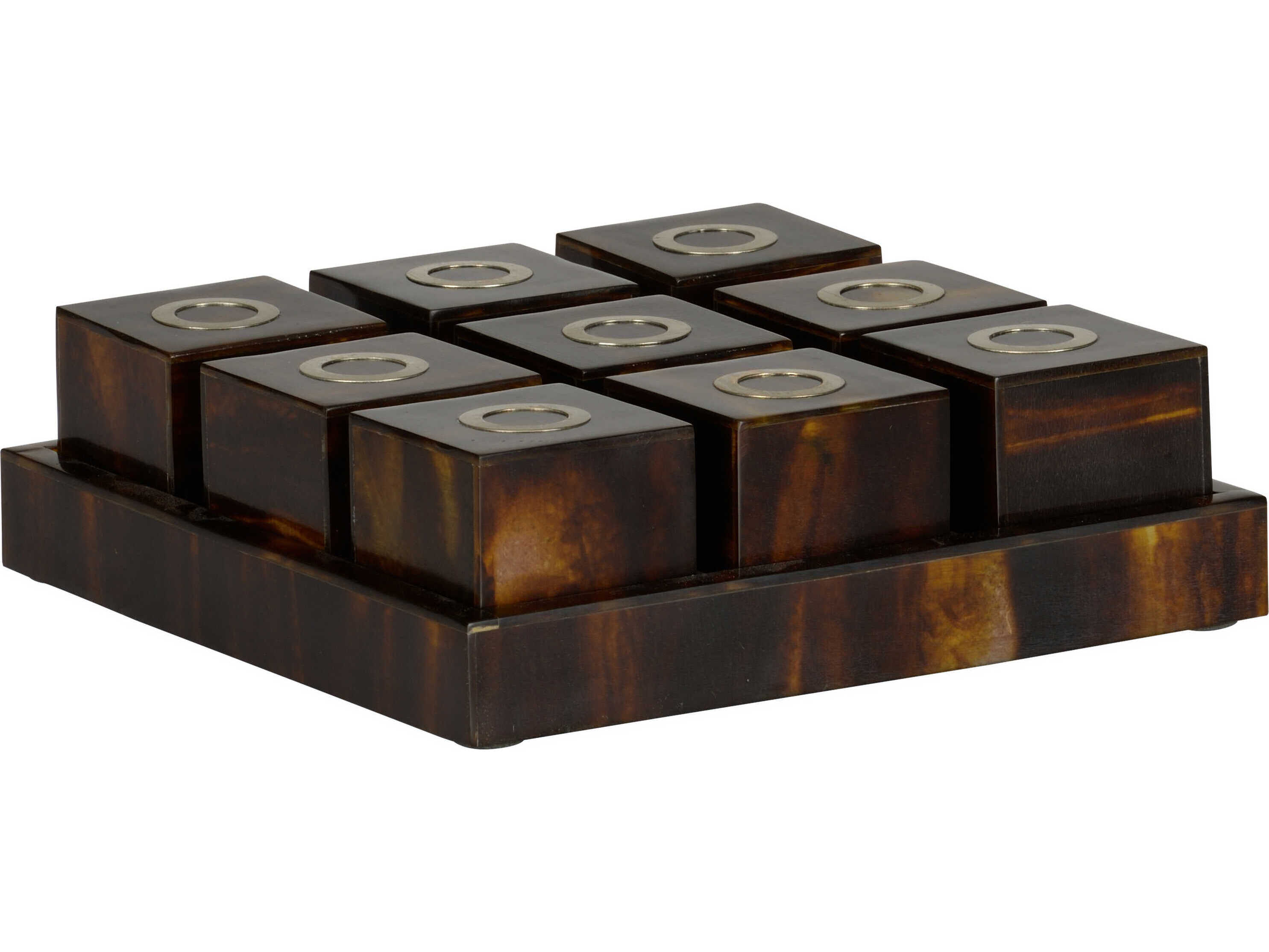 Chelsea House Tortoise Shell Nickel Tic Tac Toe