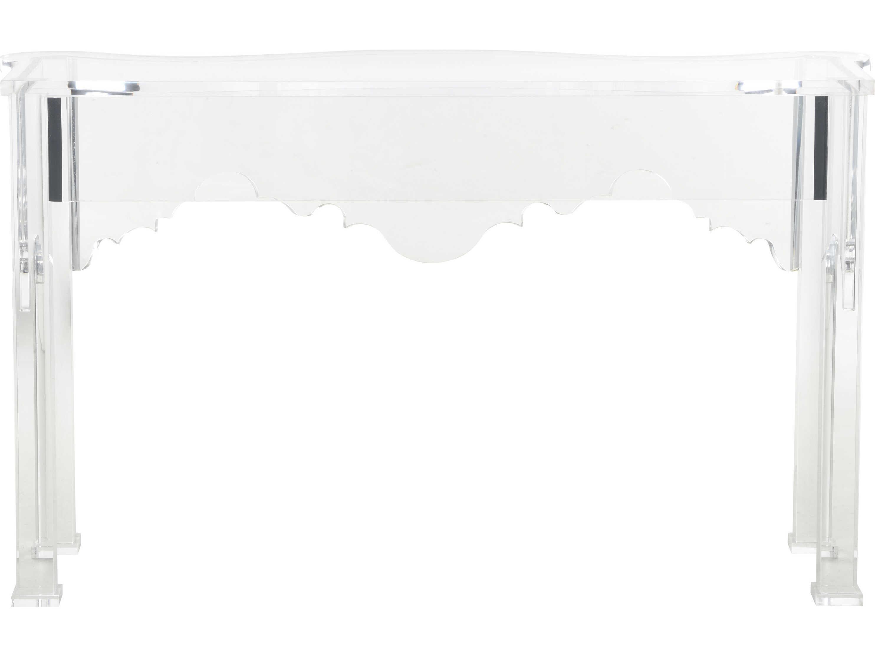 Chelsea House Jamie Merida Acrylic Clear Kensington Console Table
