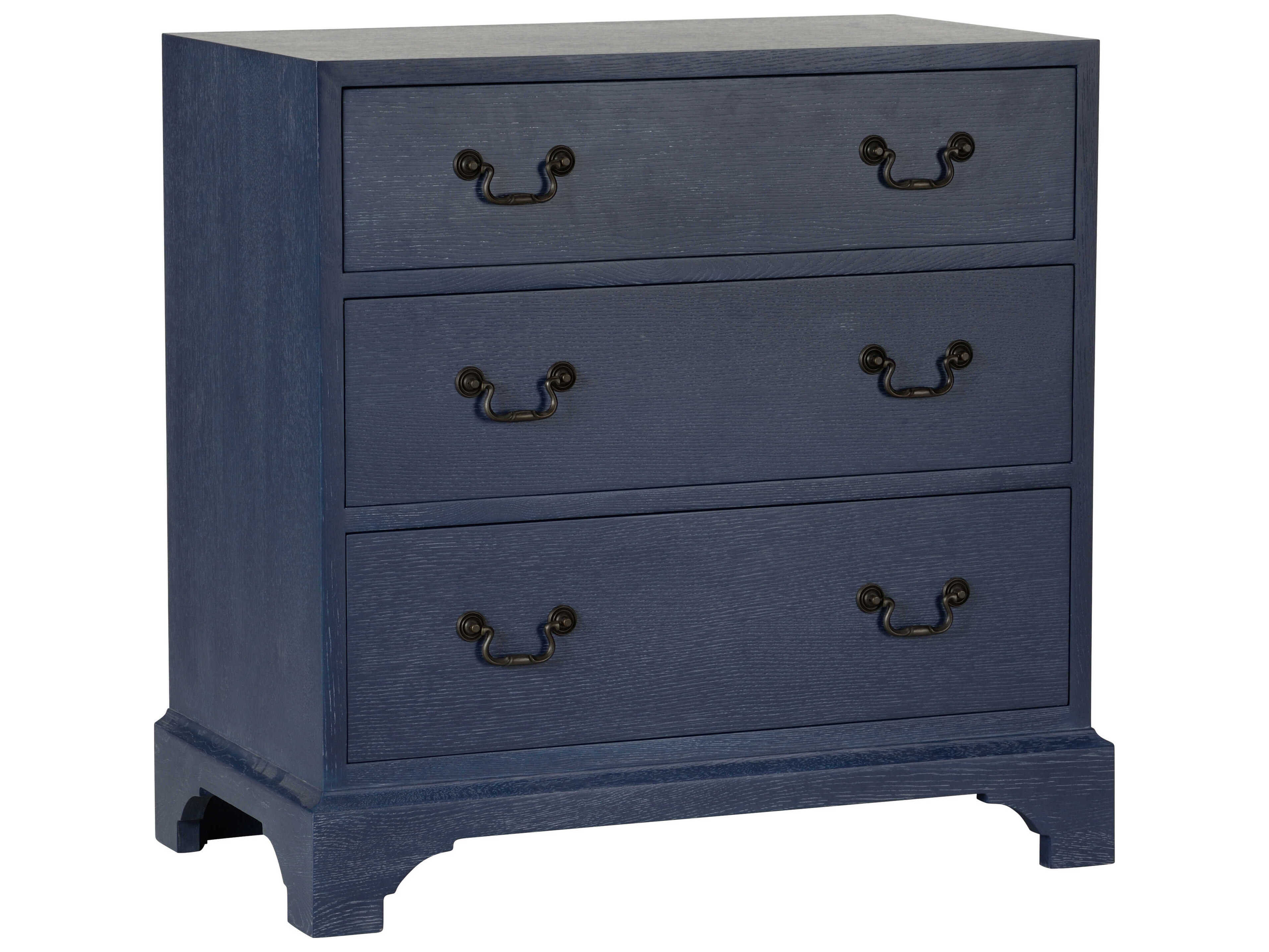Chelsea House Jamie Merida Beaufort Blue Oak Wood Accent Chest