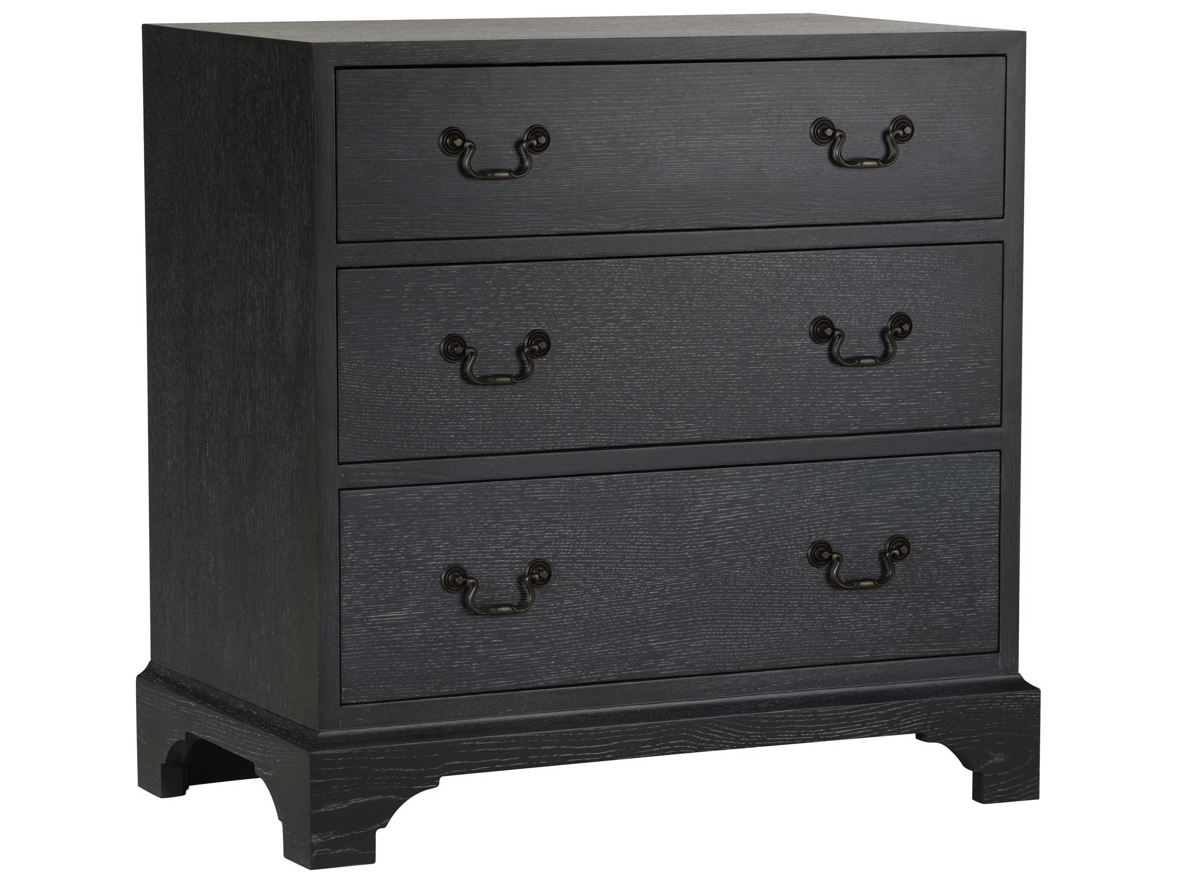 Chelsea House Jamie Merida Beaufort Black Oak Wood Accent Chest