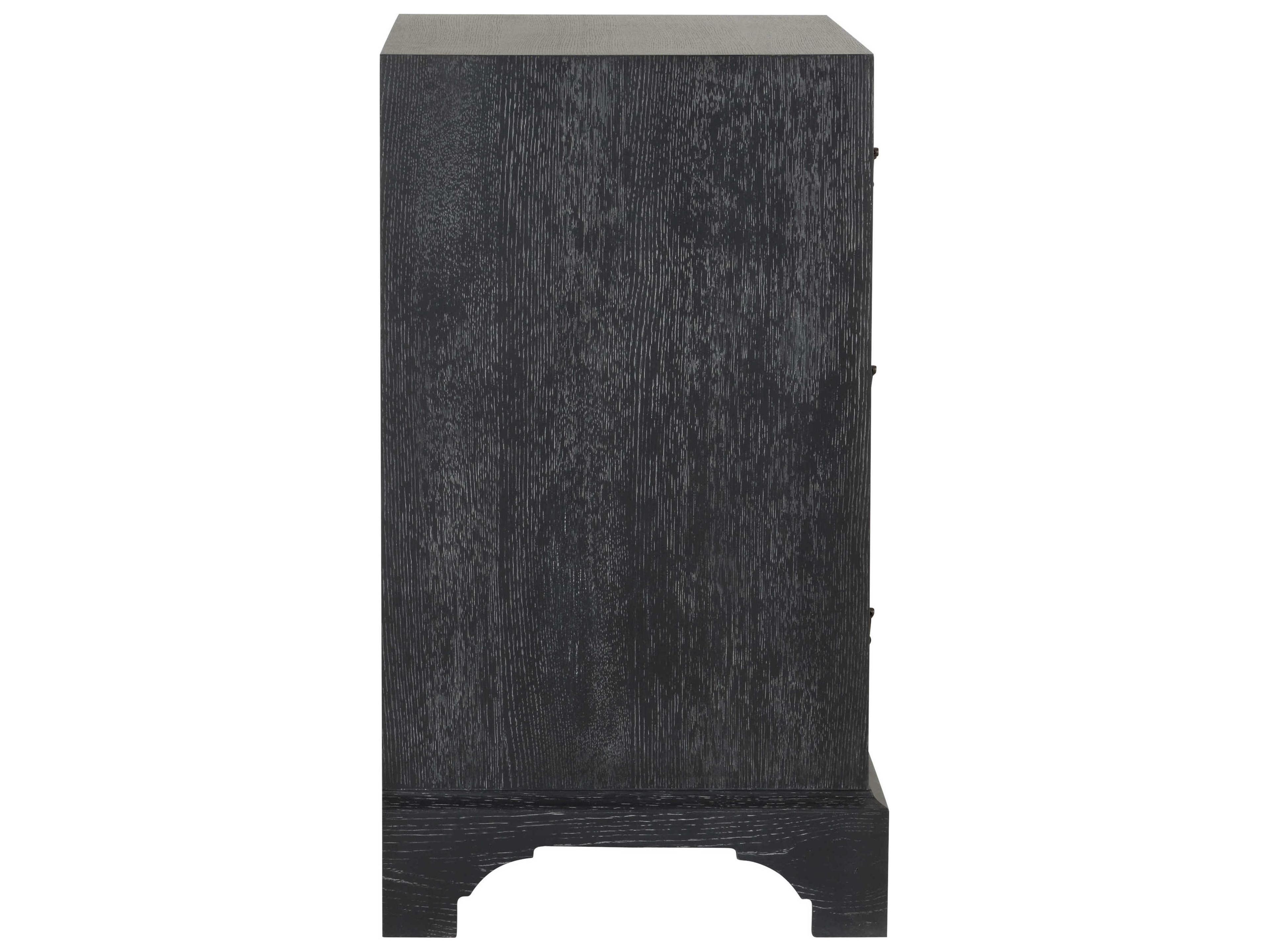 Chelsea House Jamie Merida Beaufort Black Oak Wood Accent Chest