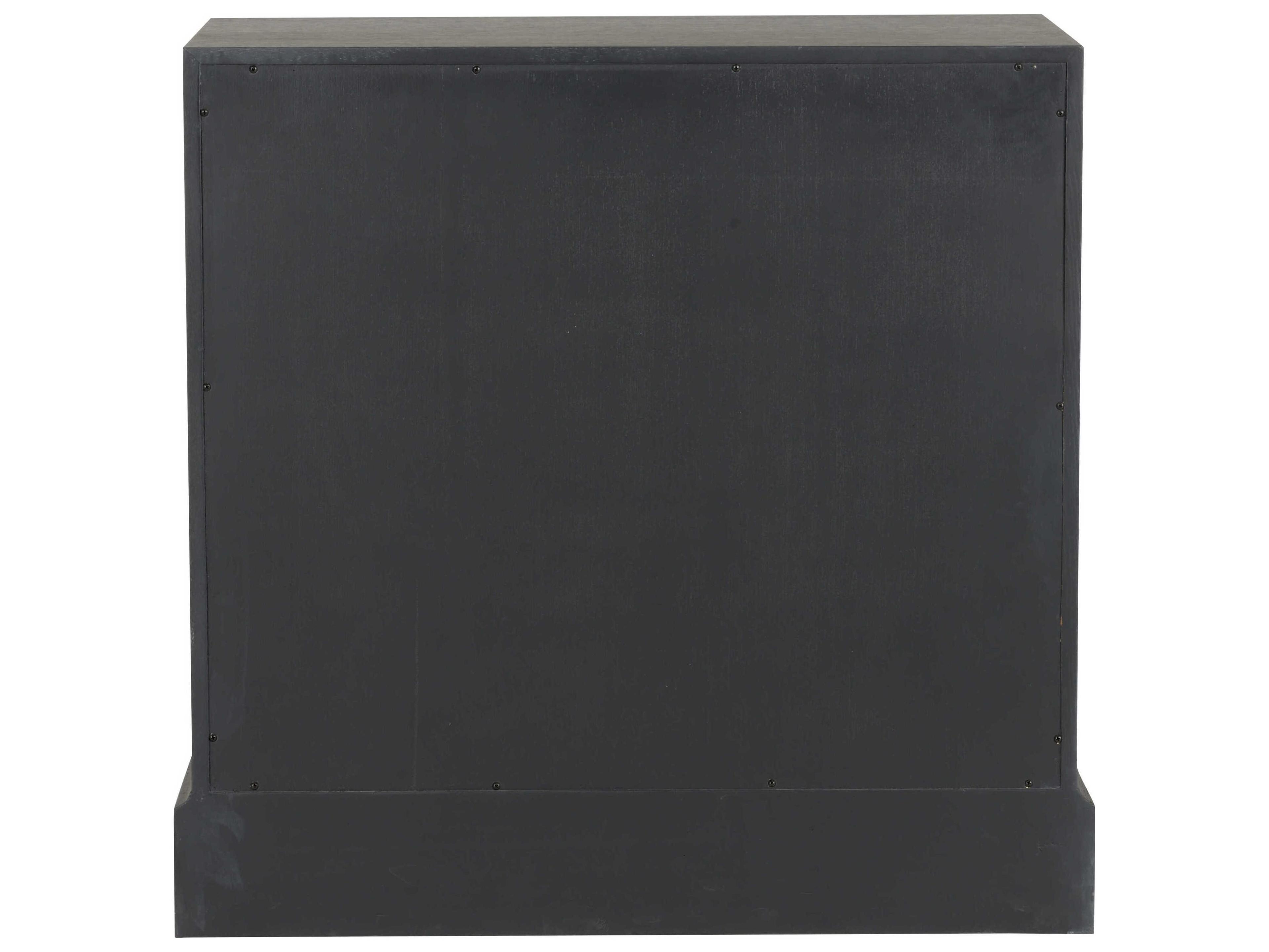 Chelsea House Jamie Merida Beaufort Black Oak Wood Accent Chest