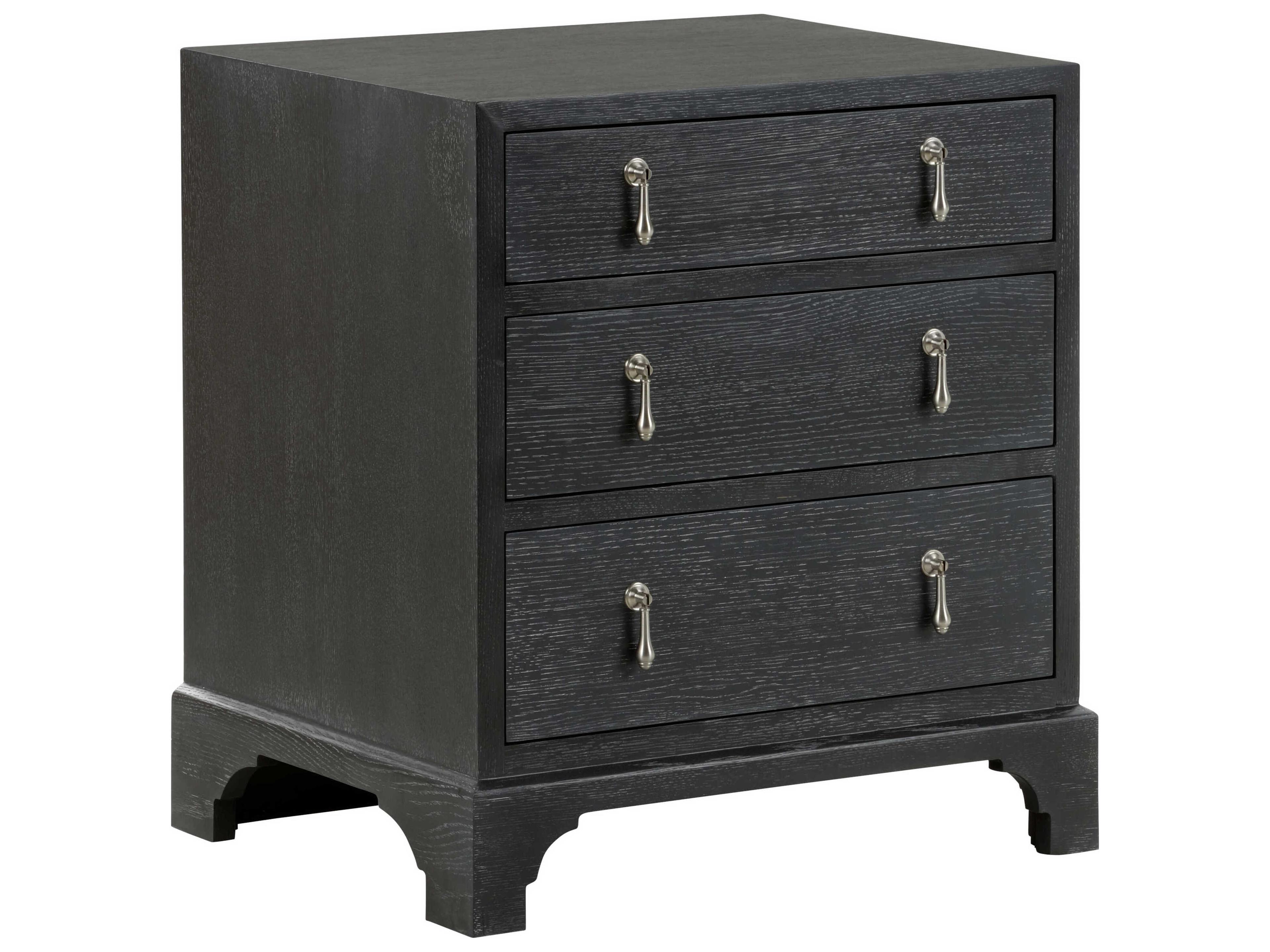 Chelsea House Jamie Merida Cooper Black Oak Wood Accent Chest