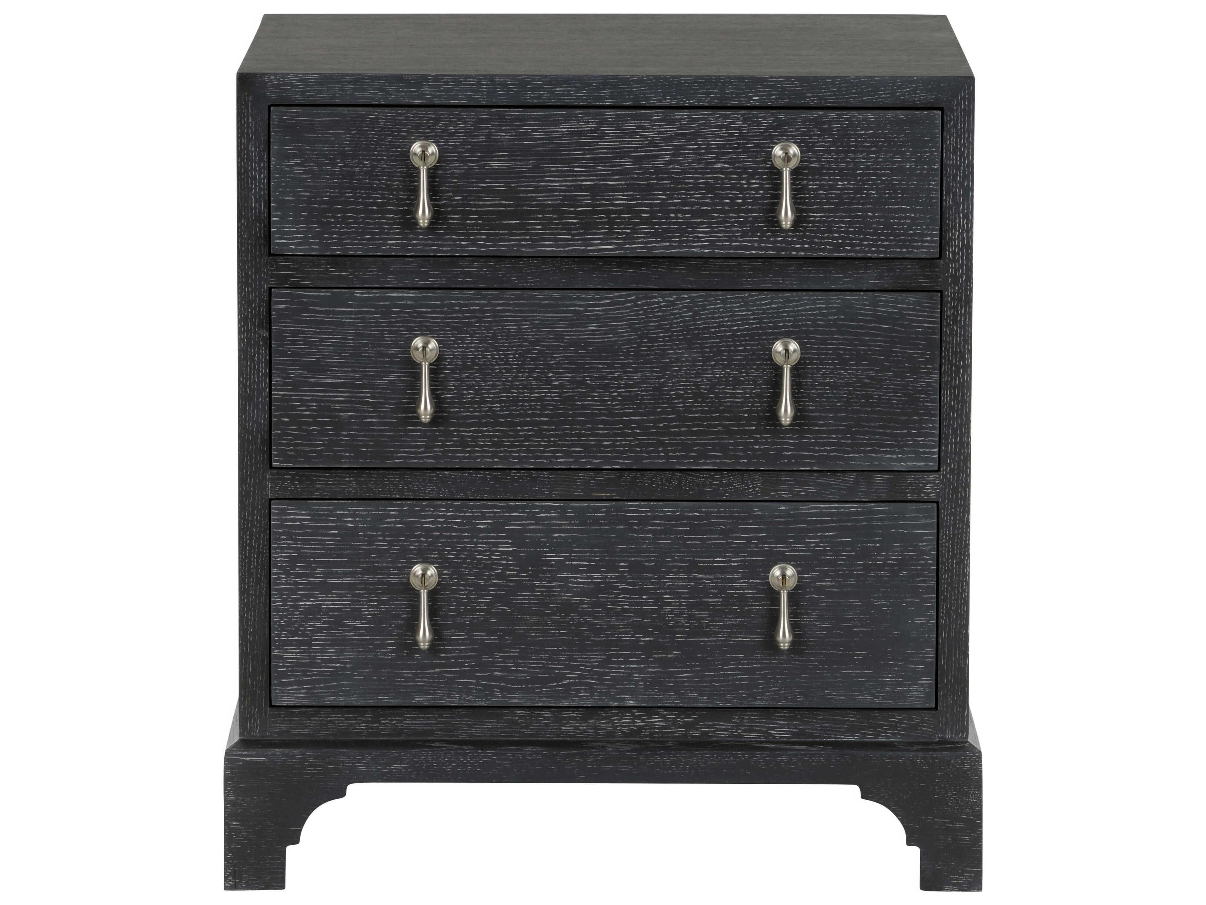 Chelsea House Jamie Merida Cooper Black Oak Wood Accent Chest