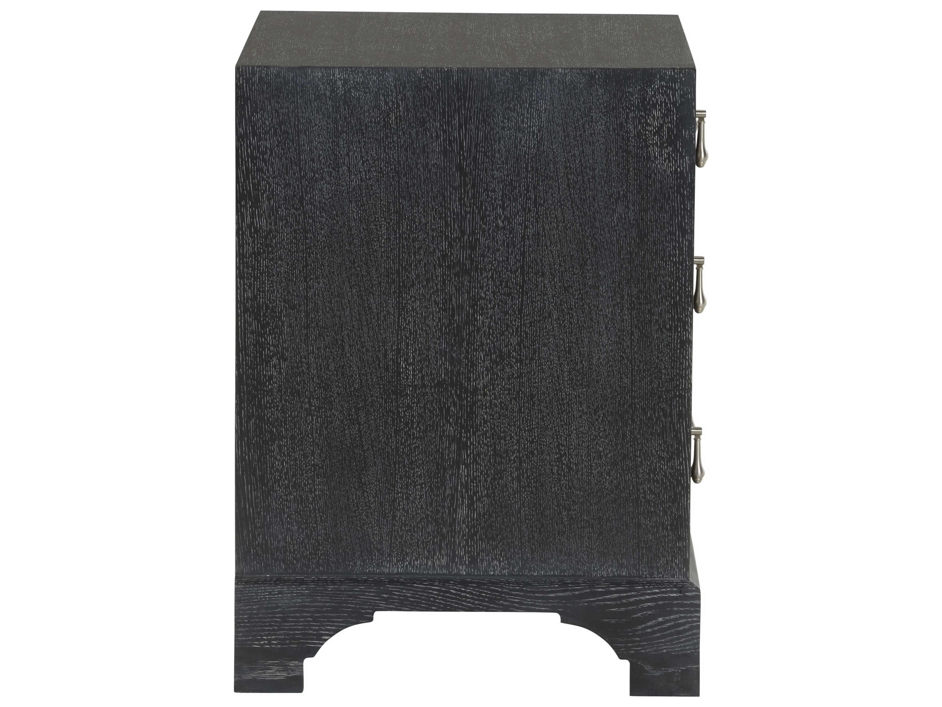 Chelsea House Jamie Merida Cooper Black Oak Wood Accent Chest