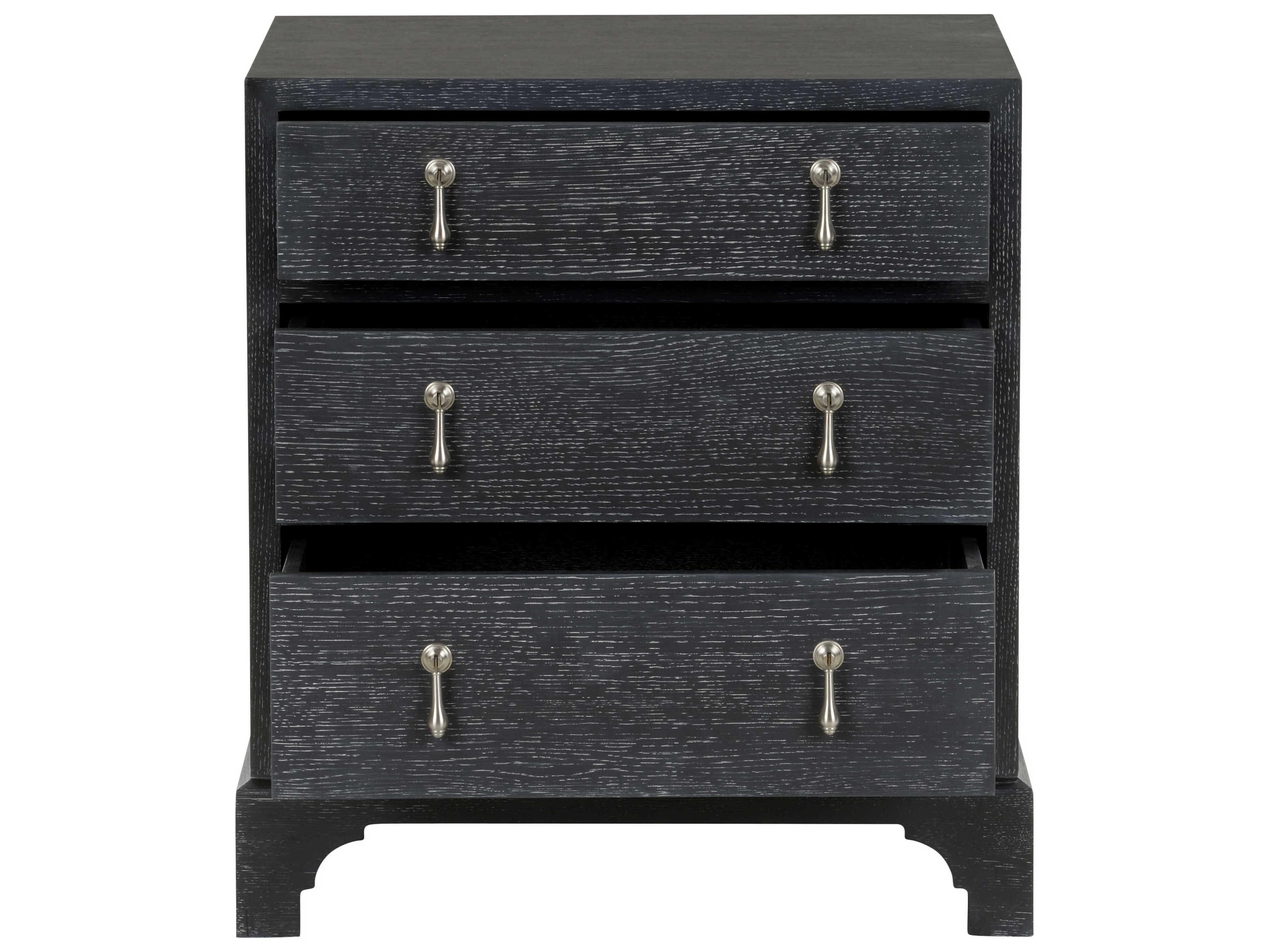 Chelsea House Jamie Merida Cooper Black Oak Wood Accent Chest