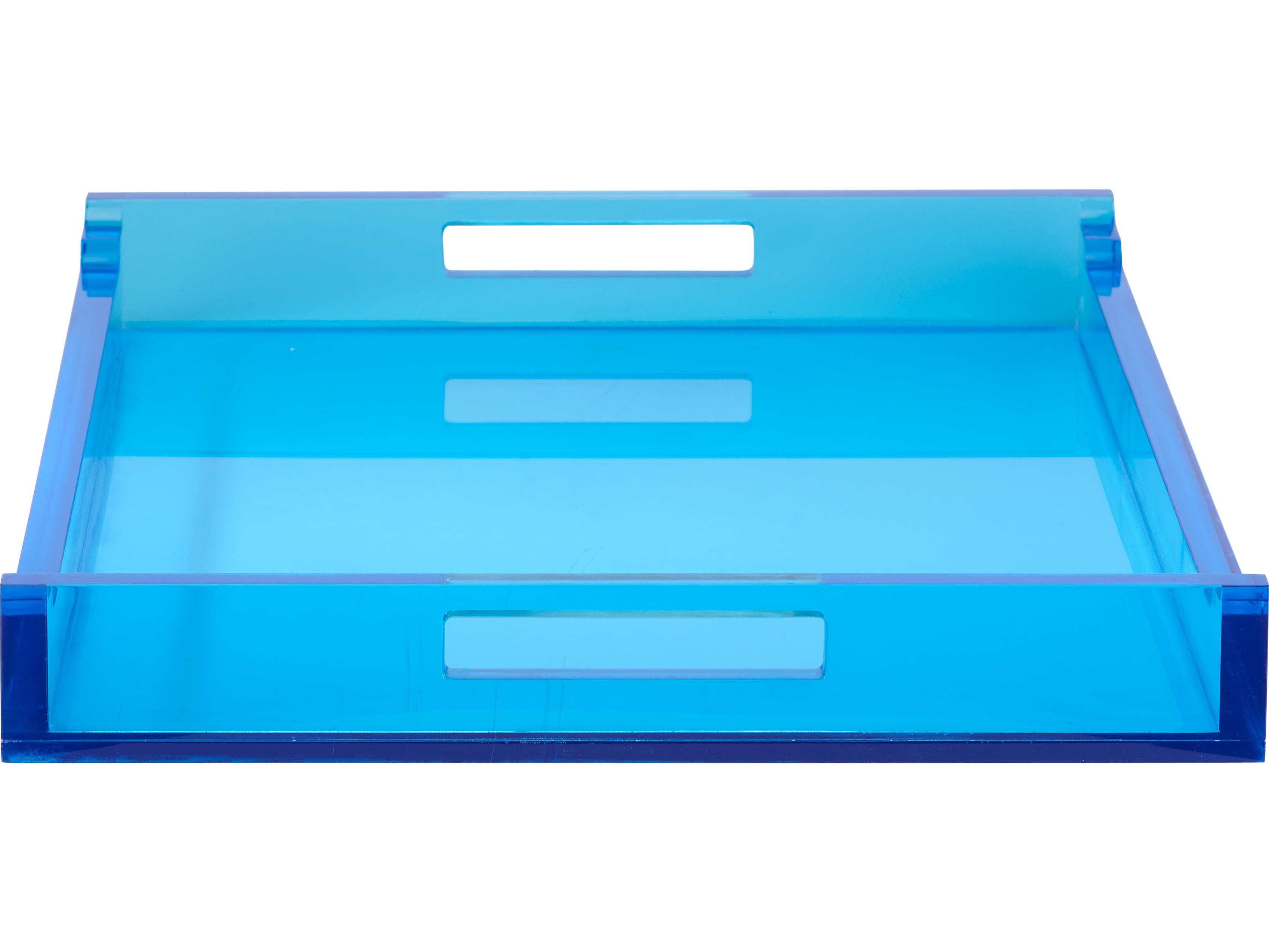 Chelsea House Shayla Copas Blue Serving Tray