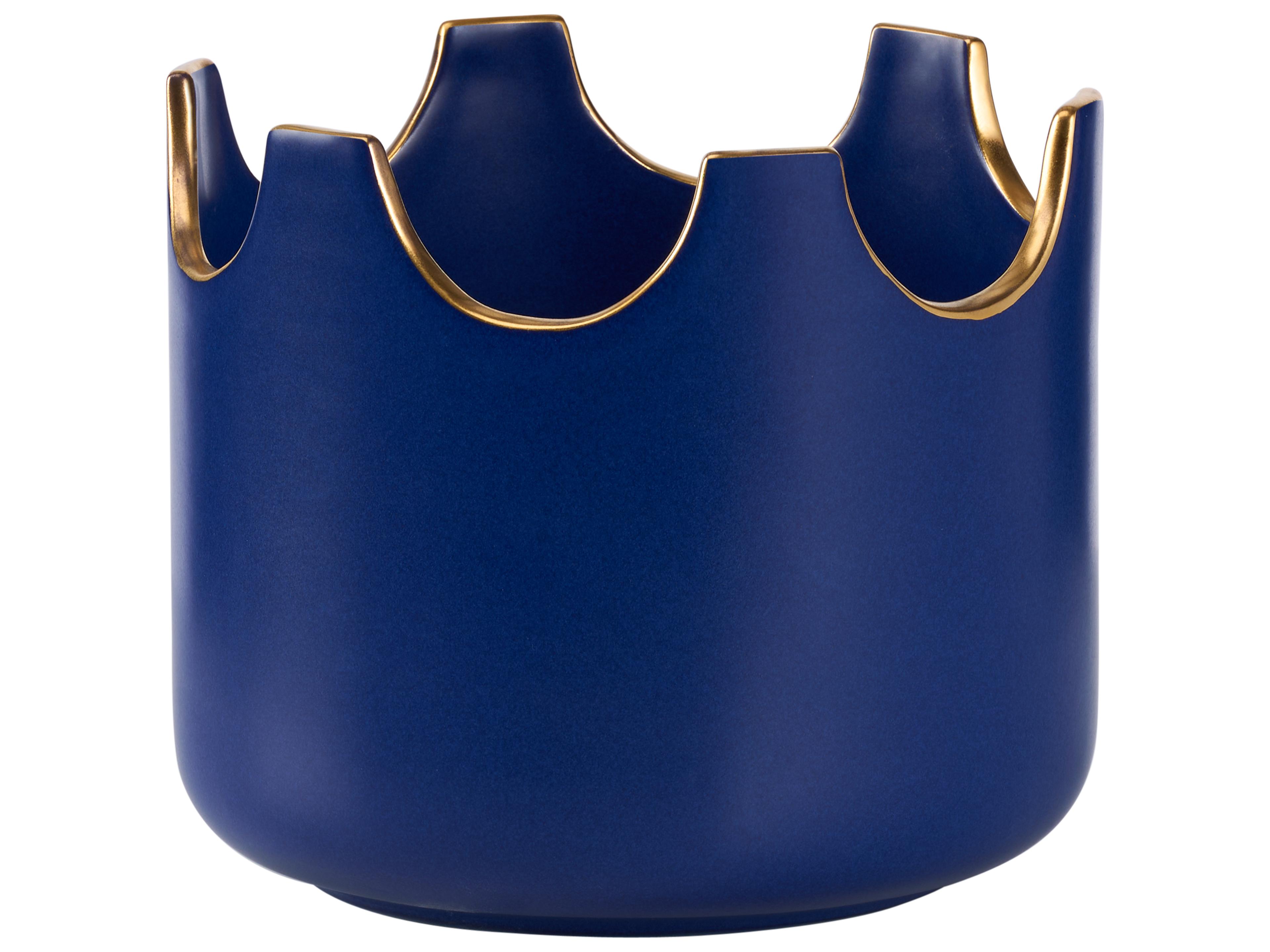 Chelsea House Blue Gold Decorative Accent