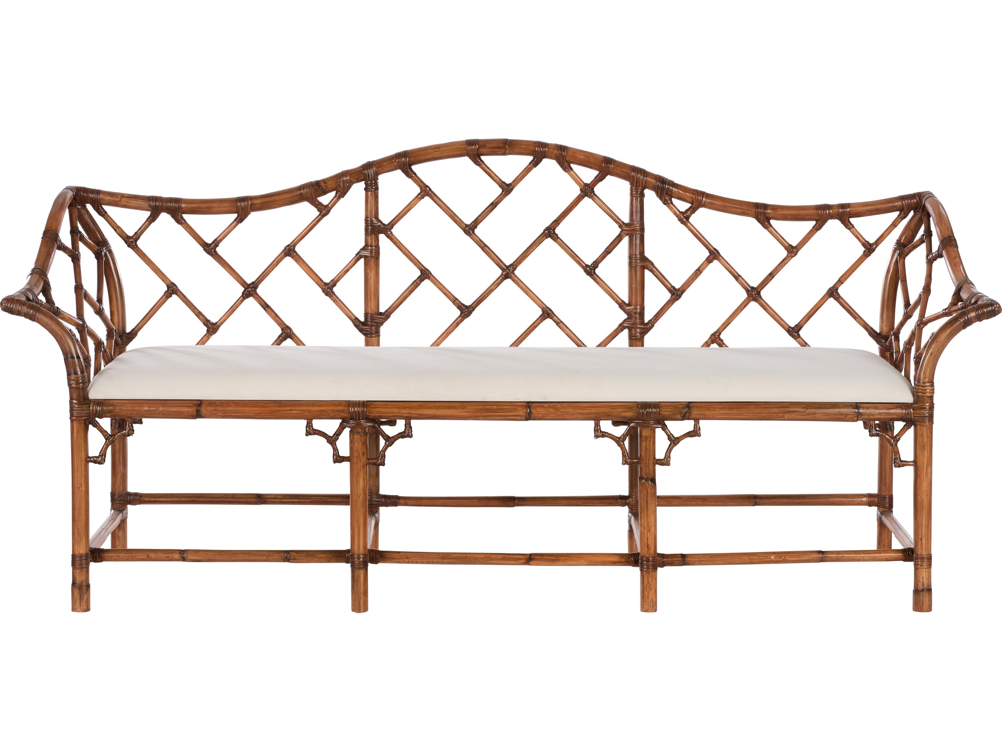 Chelsea House Bill Cain Brown Natural Upholstered Sofa