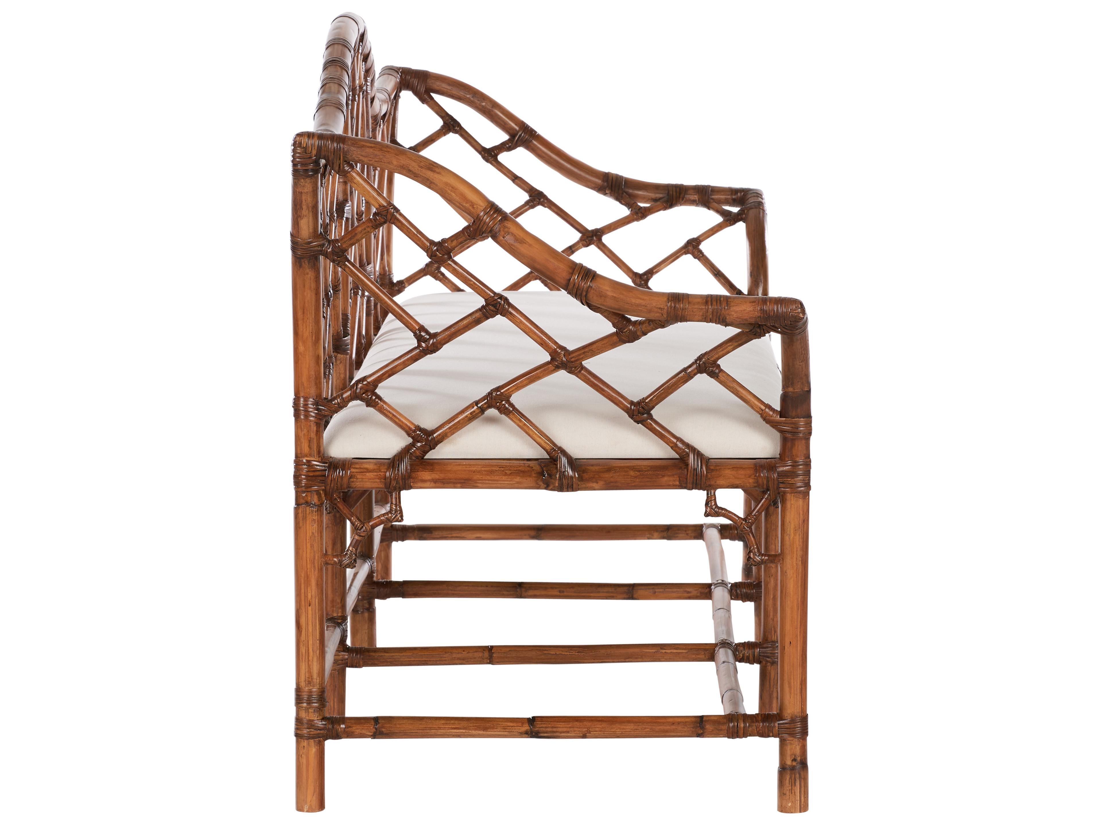 Chelsea House Bill Cain Brown Natural Upholstered Sofa