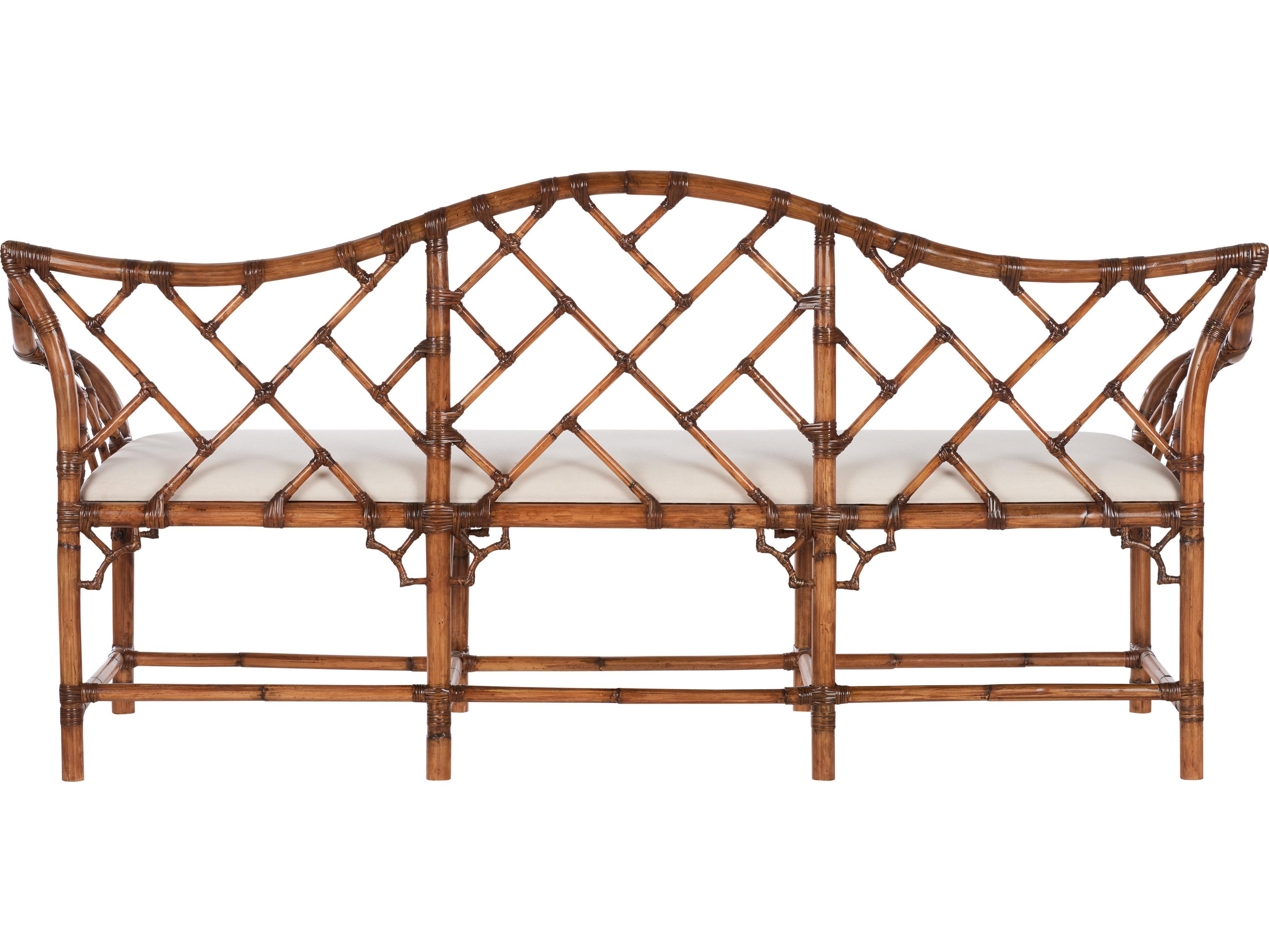 Chelsea House Bill Cain Brown Natural Upholstered Sofa