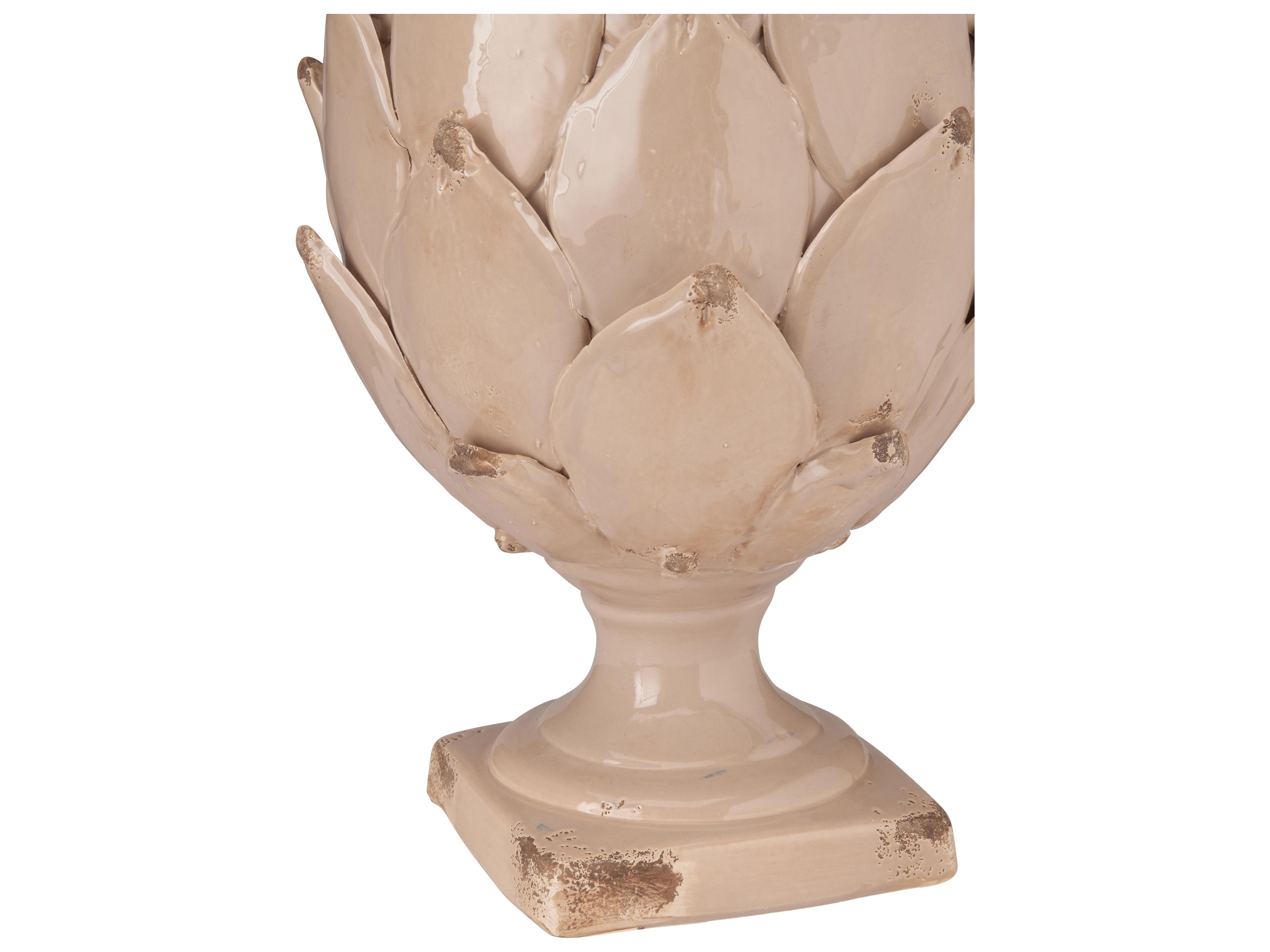 Chelsea House Bill Cain Beige Glaze Sculpture