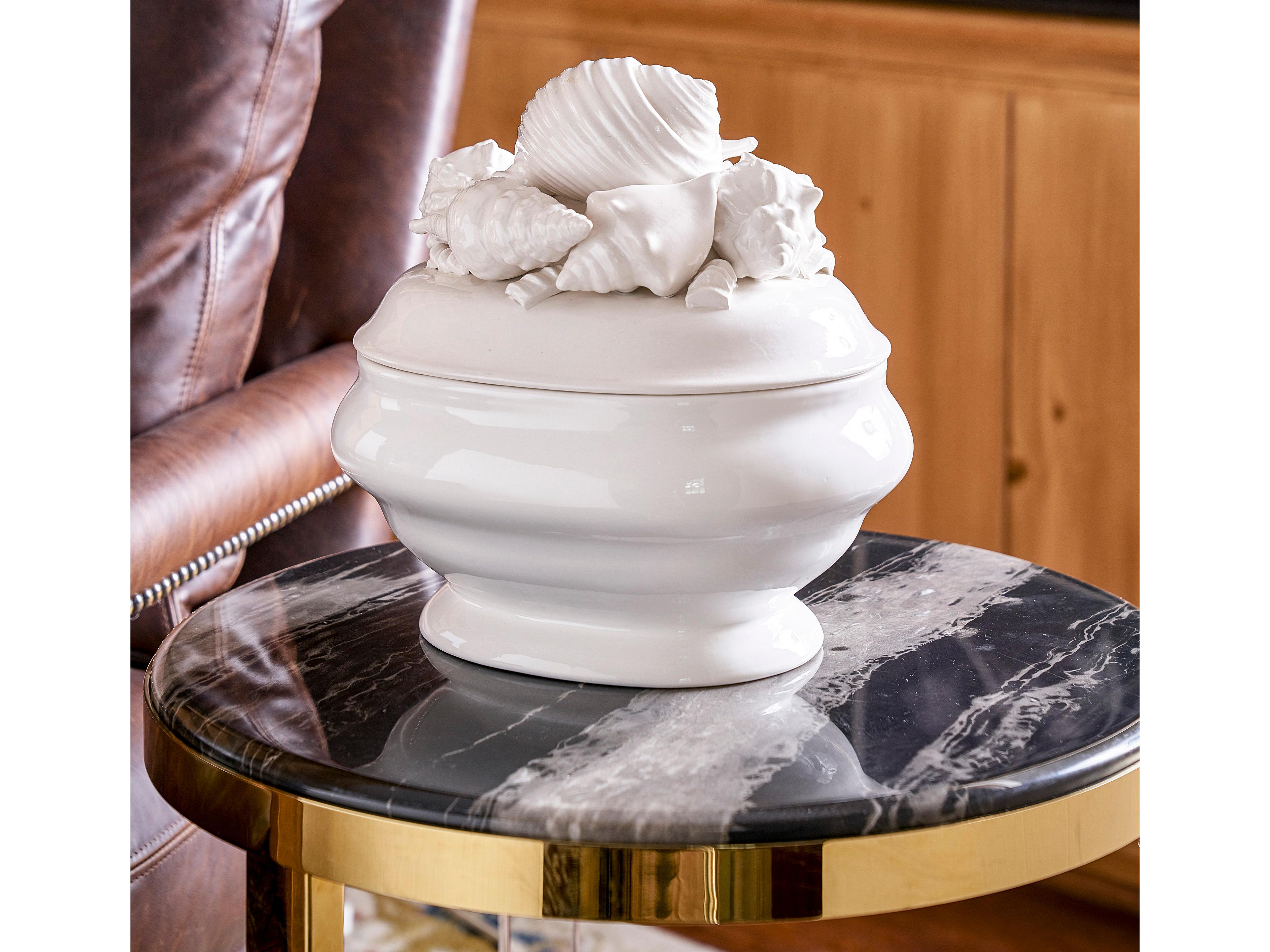 Chelsea House Shell Ceramic Tureen
