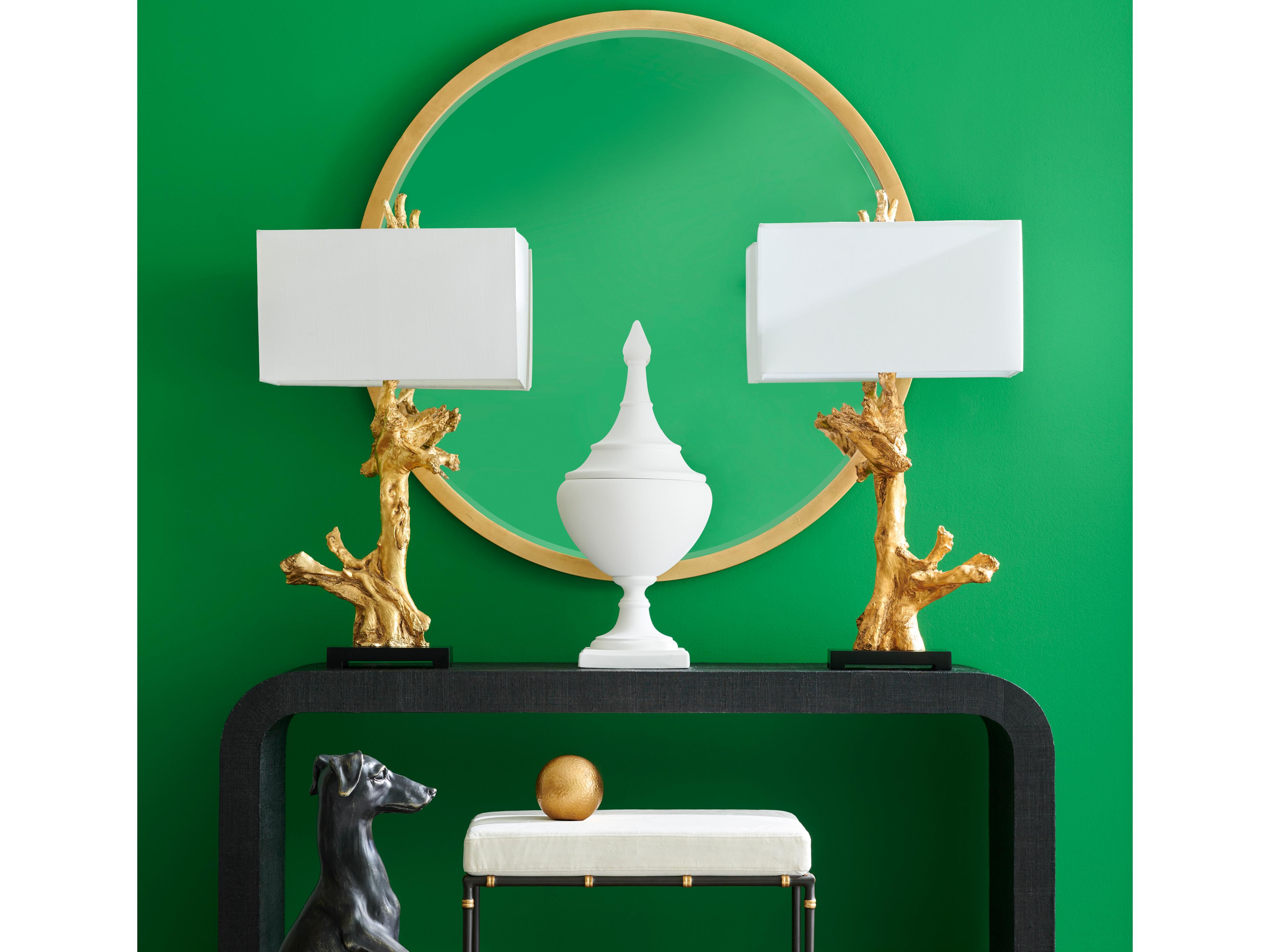 Chelsea House Large Round Mirror - Gold