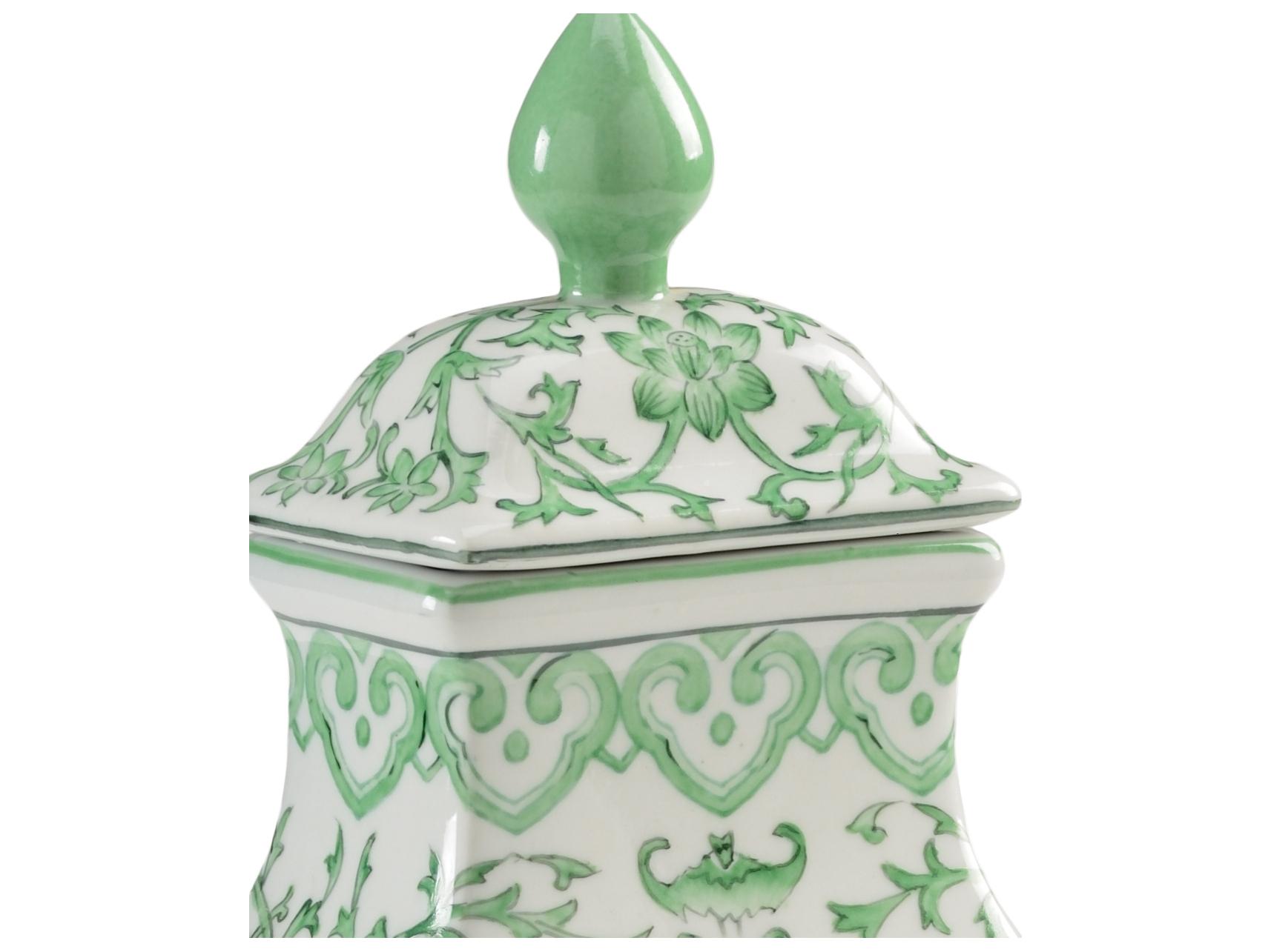 Chelsea House Green Covered Urn