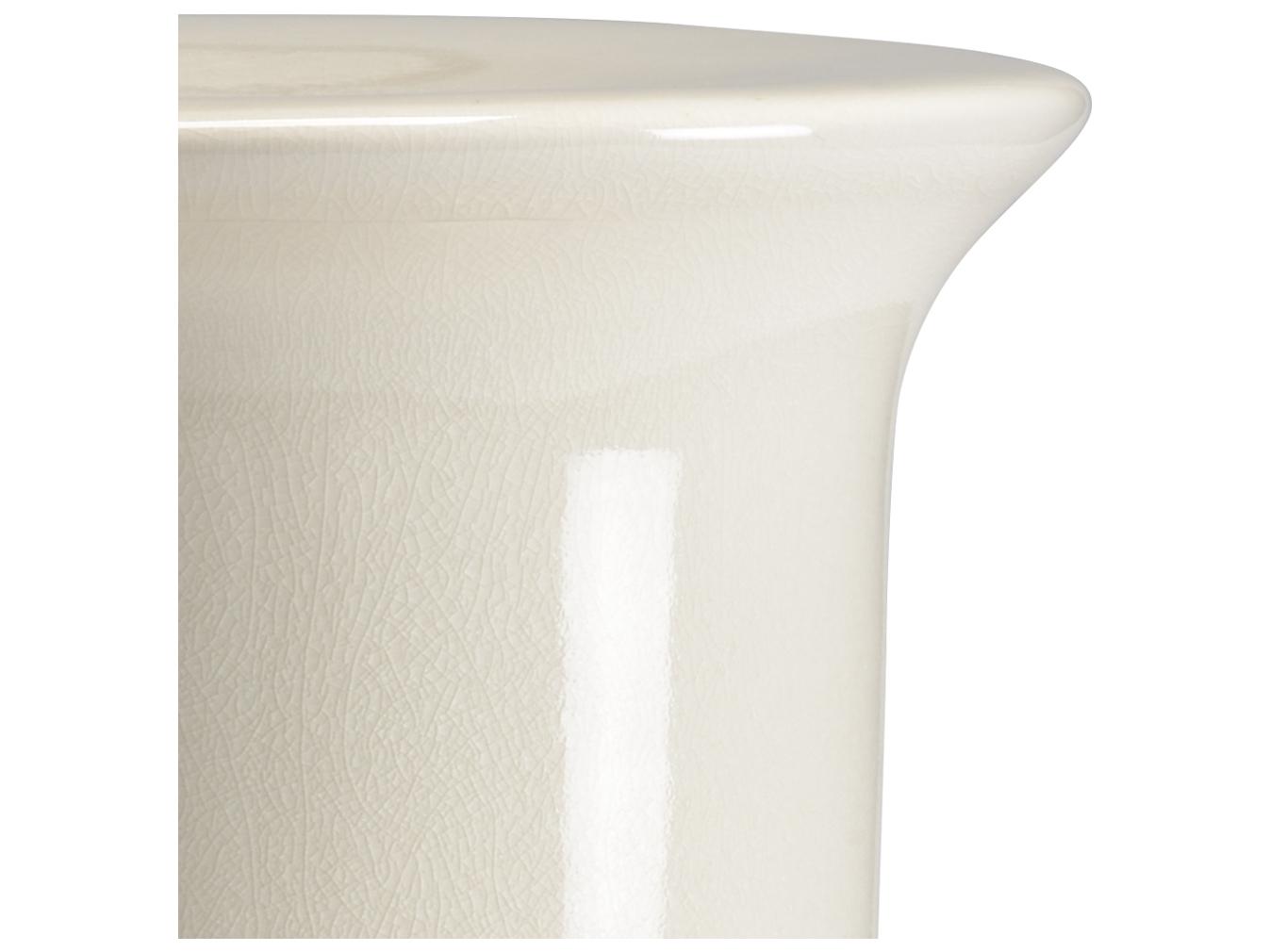 Chelsea House White Accent Stool