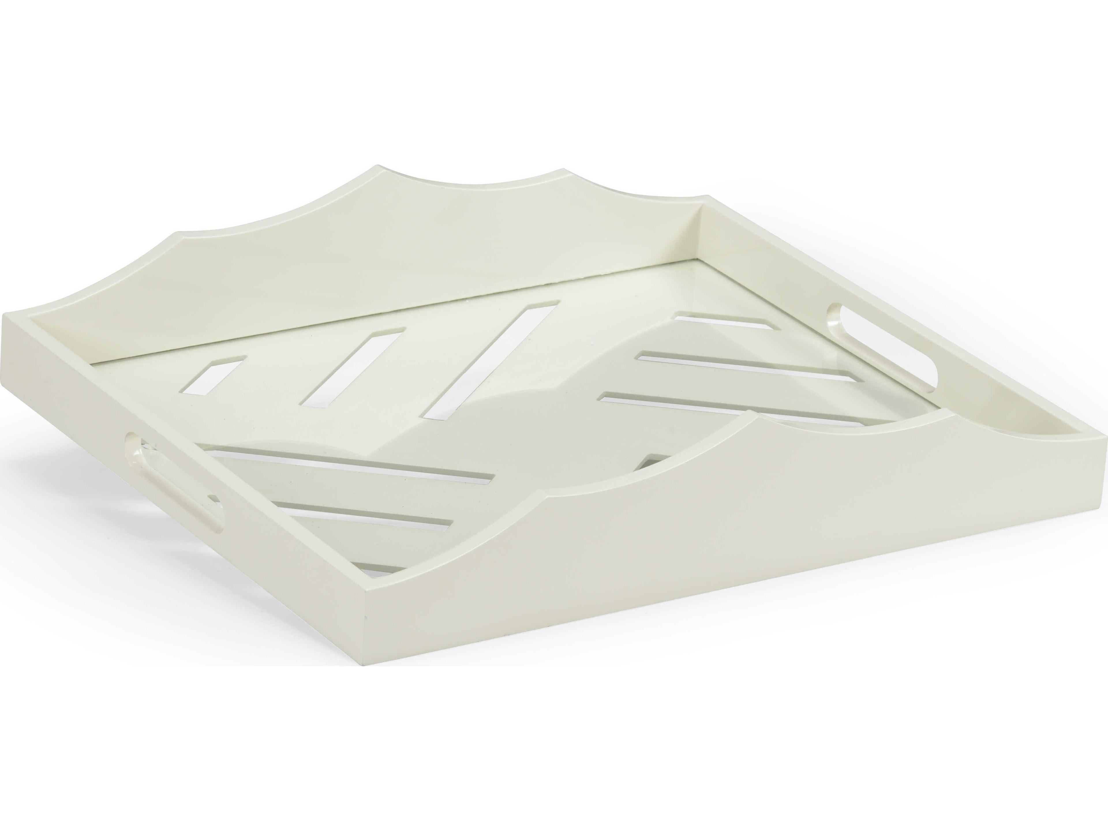 Chelsea House Jamie Merida Miles River Tray - Cream