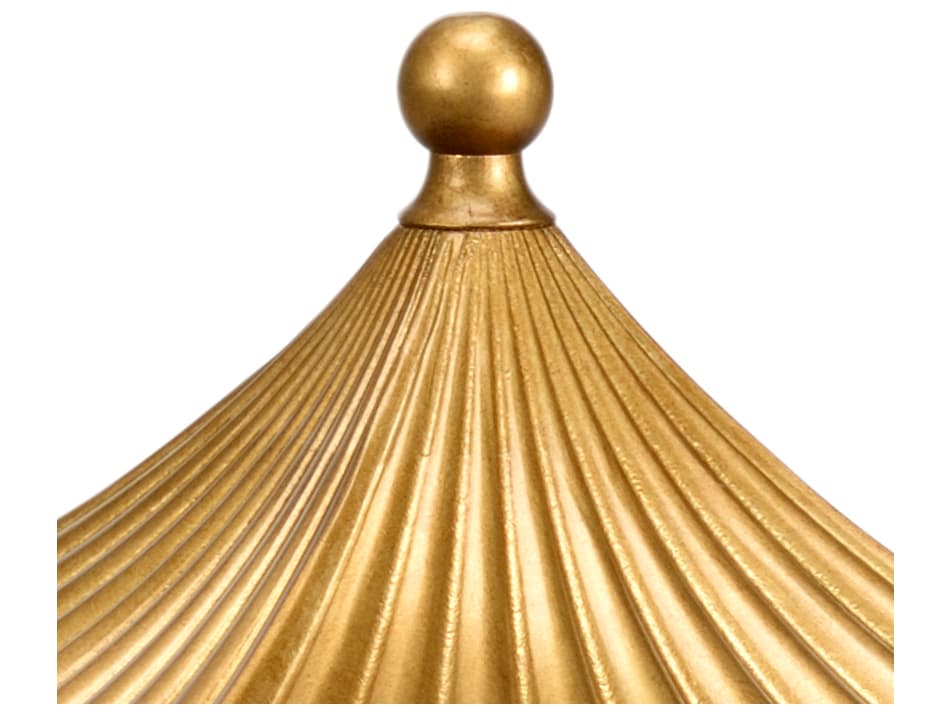 Chelsea House Bradshaw Orrell Pagoda Shelf - Gold