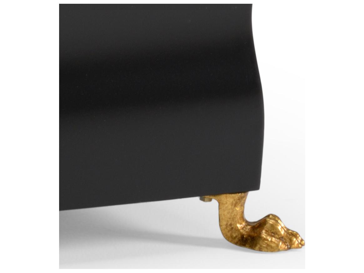 Chelsea House Bill Cain French Tole Planter - Black