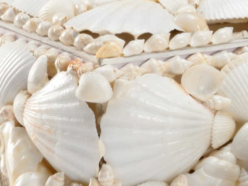 Chelsea House Natural White Jewelry Box