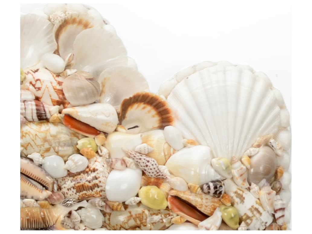 Chelsea House Shell Square Mirror