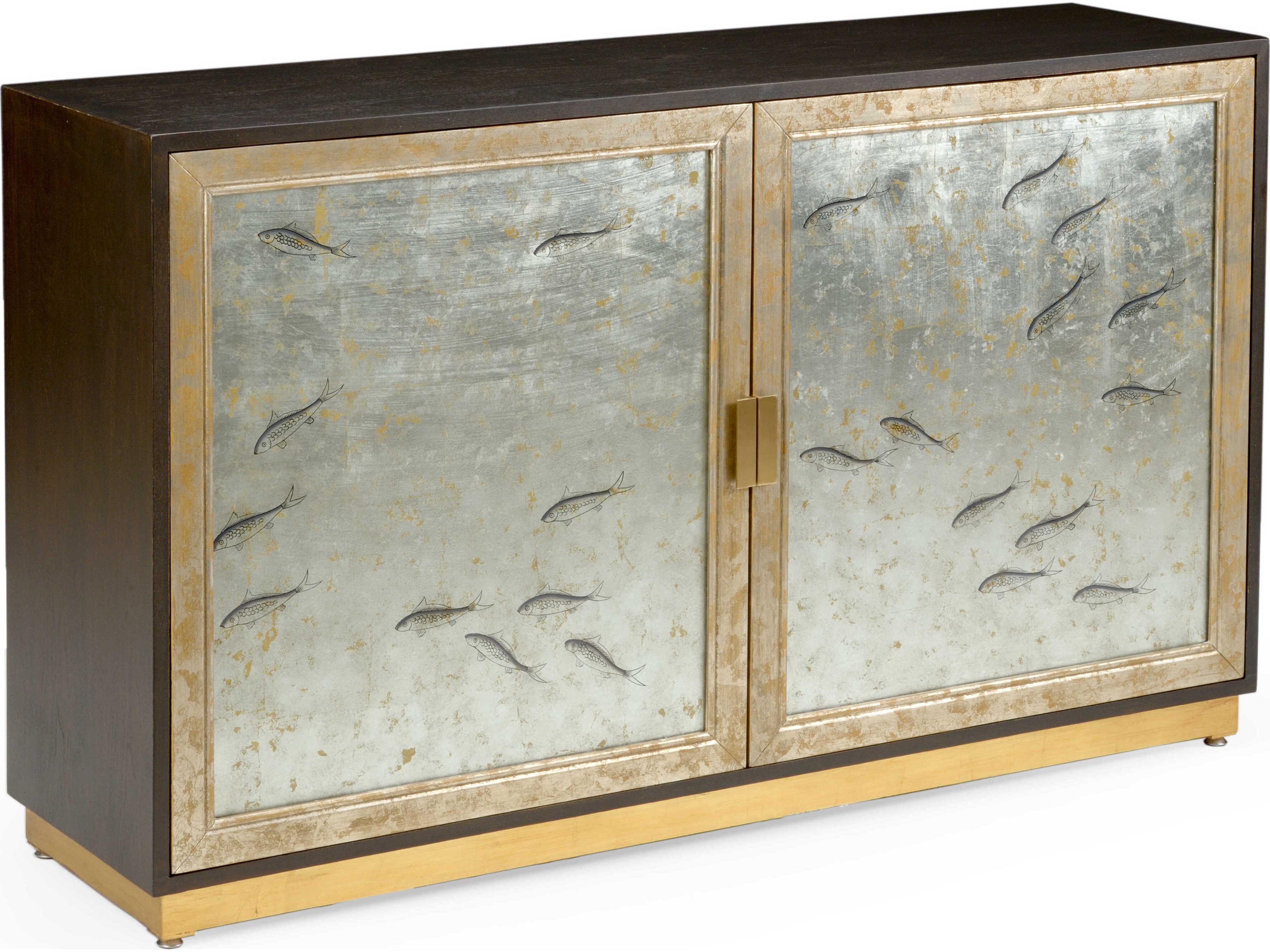 Chelsea House Bradshaw Orrell Chinoiserie Cabinet - Fish