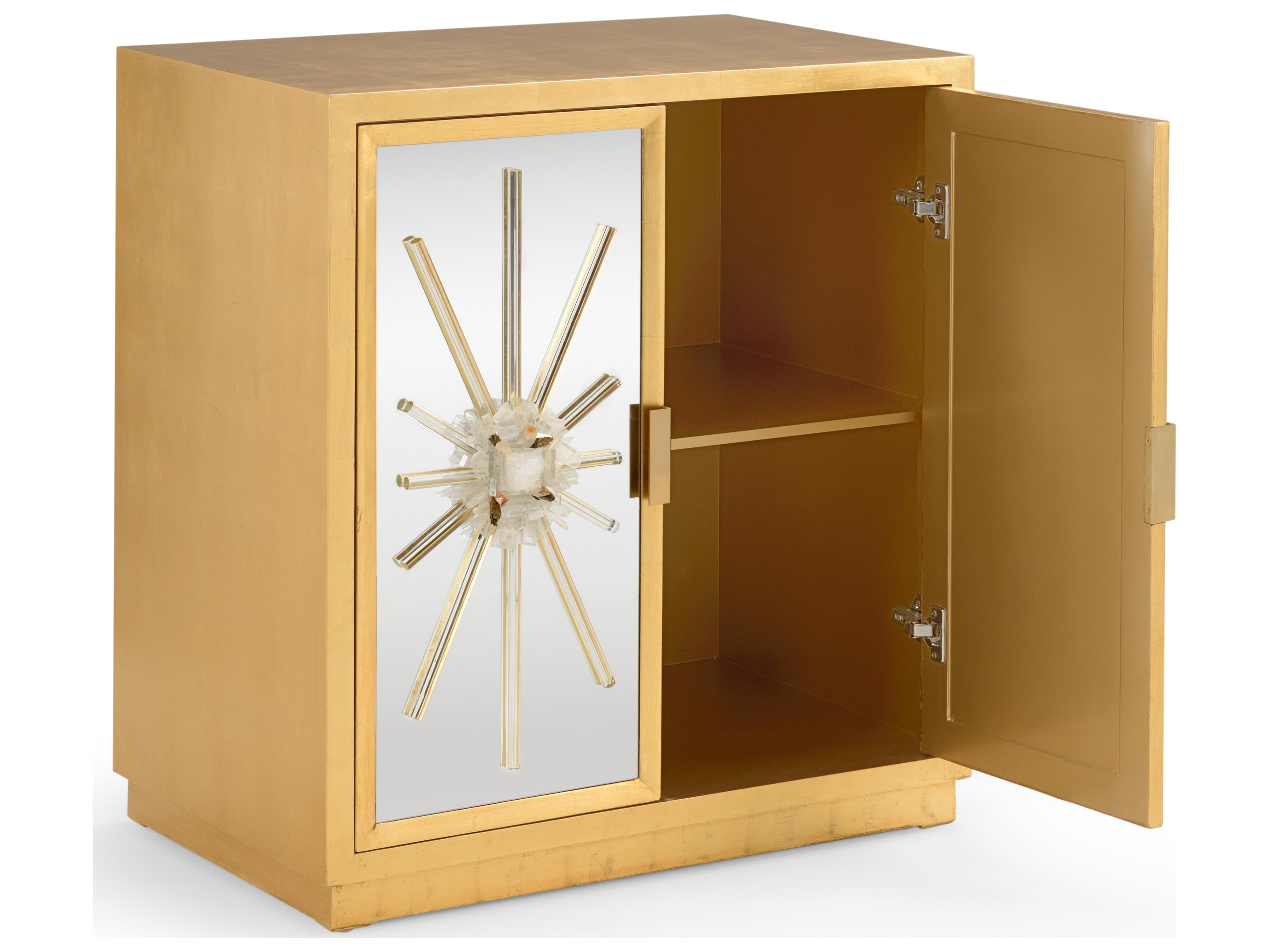 Chelsea House Gold Solid Wood Accent Chest