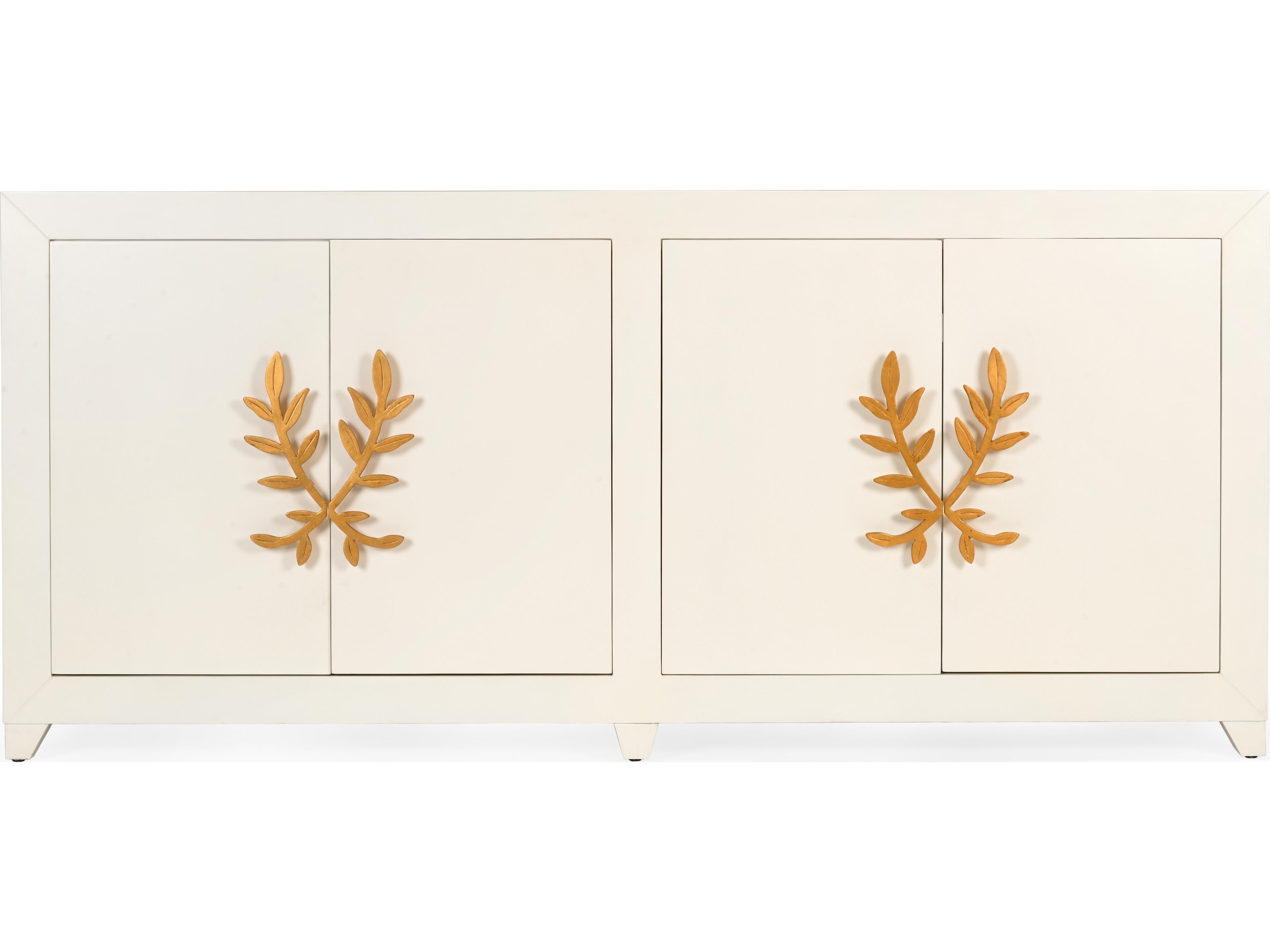 Chelsea House Claire Bell Longleaf Cabinet - White